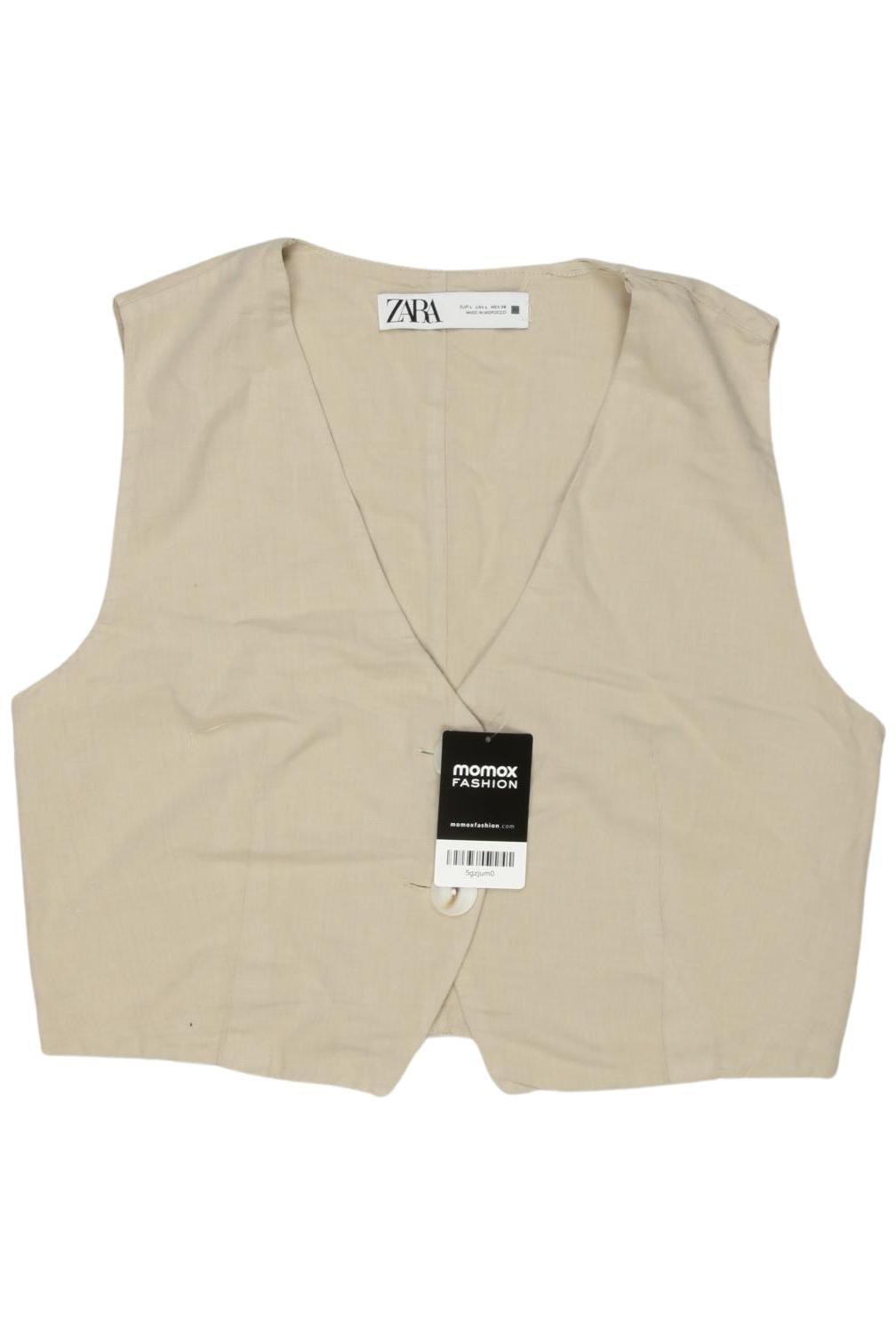 

Zara Damen Weste, beige, Gr. 42