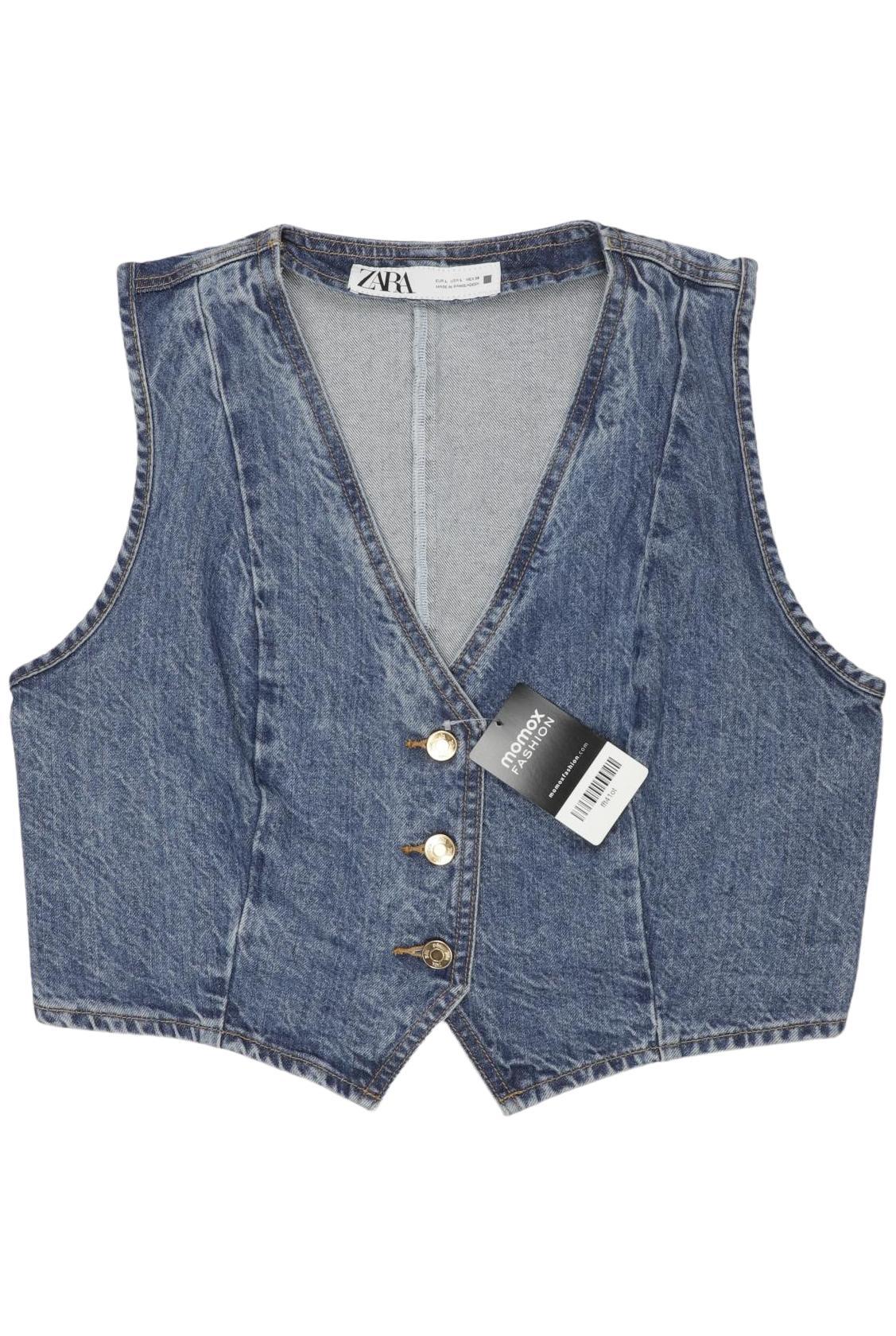 

Zara Damen Weste, blau, Gr. 42