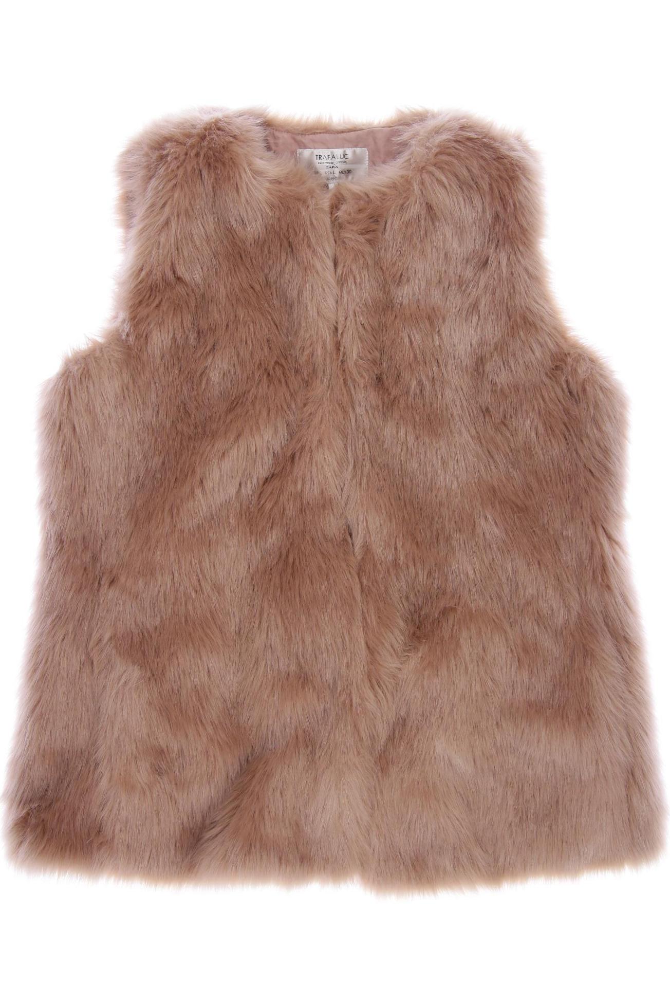 

ZARA Damen Weste, beige