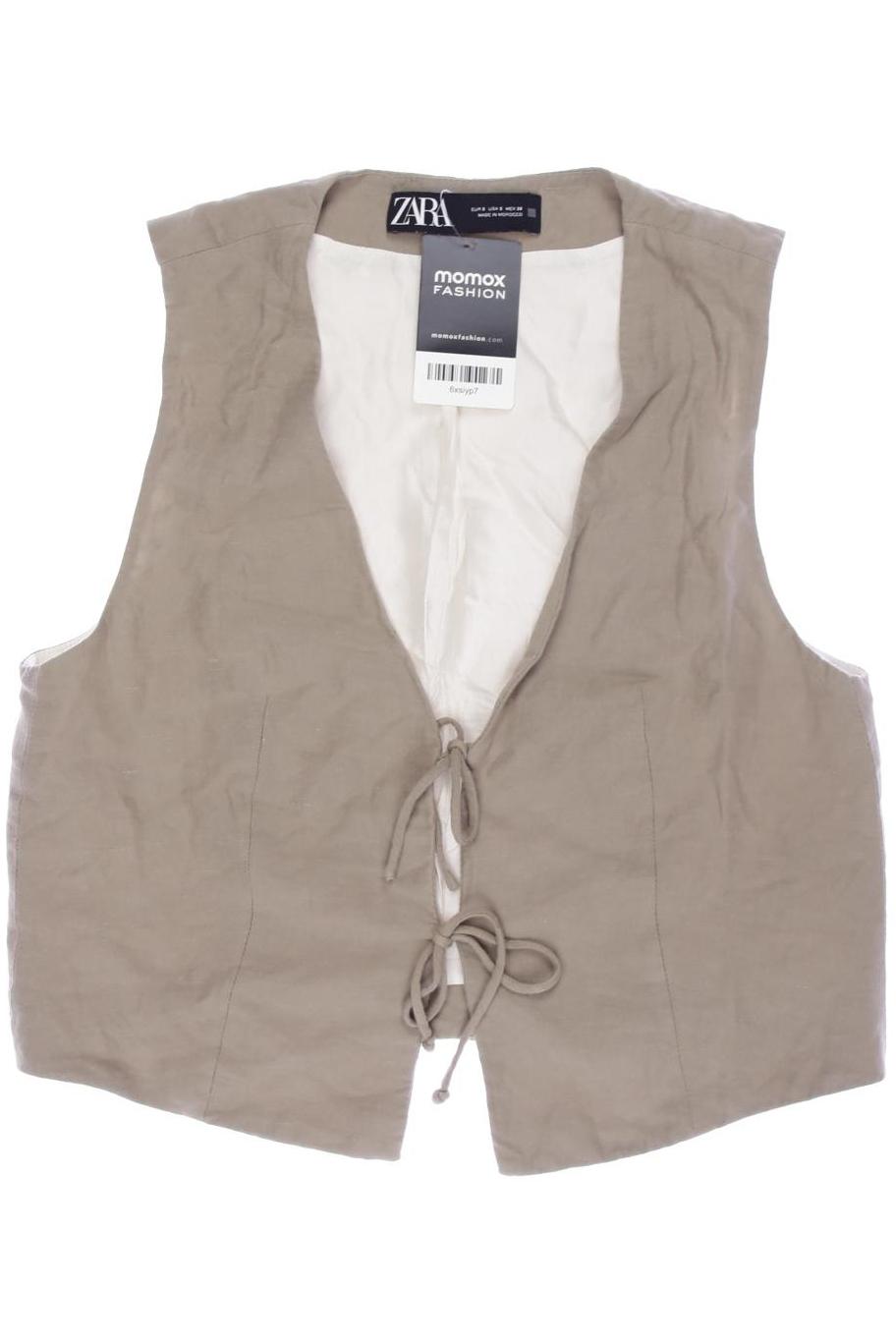 

Zara Damen Weste, beige, Gr. 36