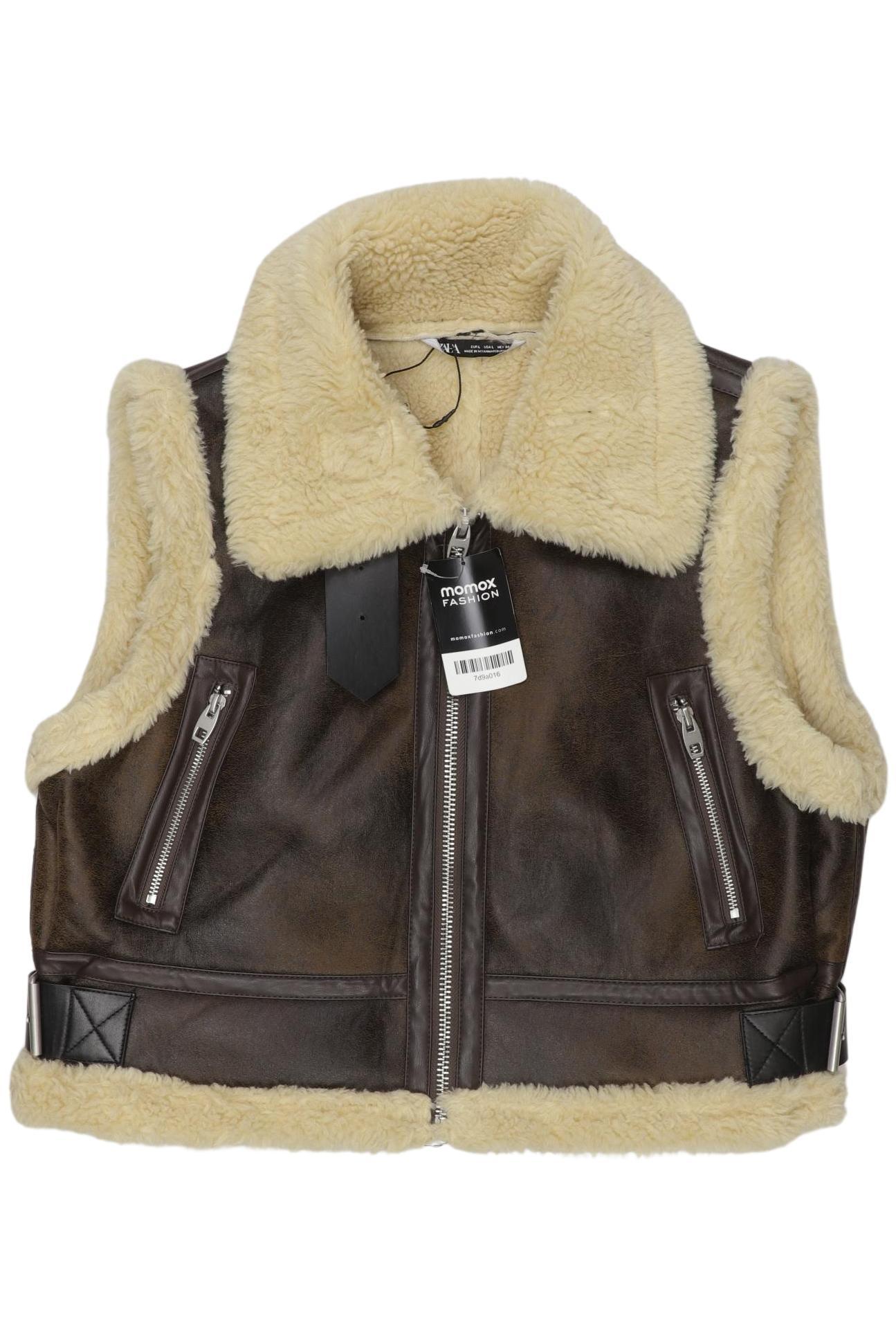 

Zara Damen Weste, braun, Gr. 42