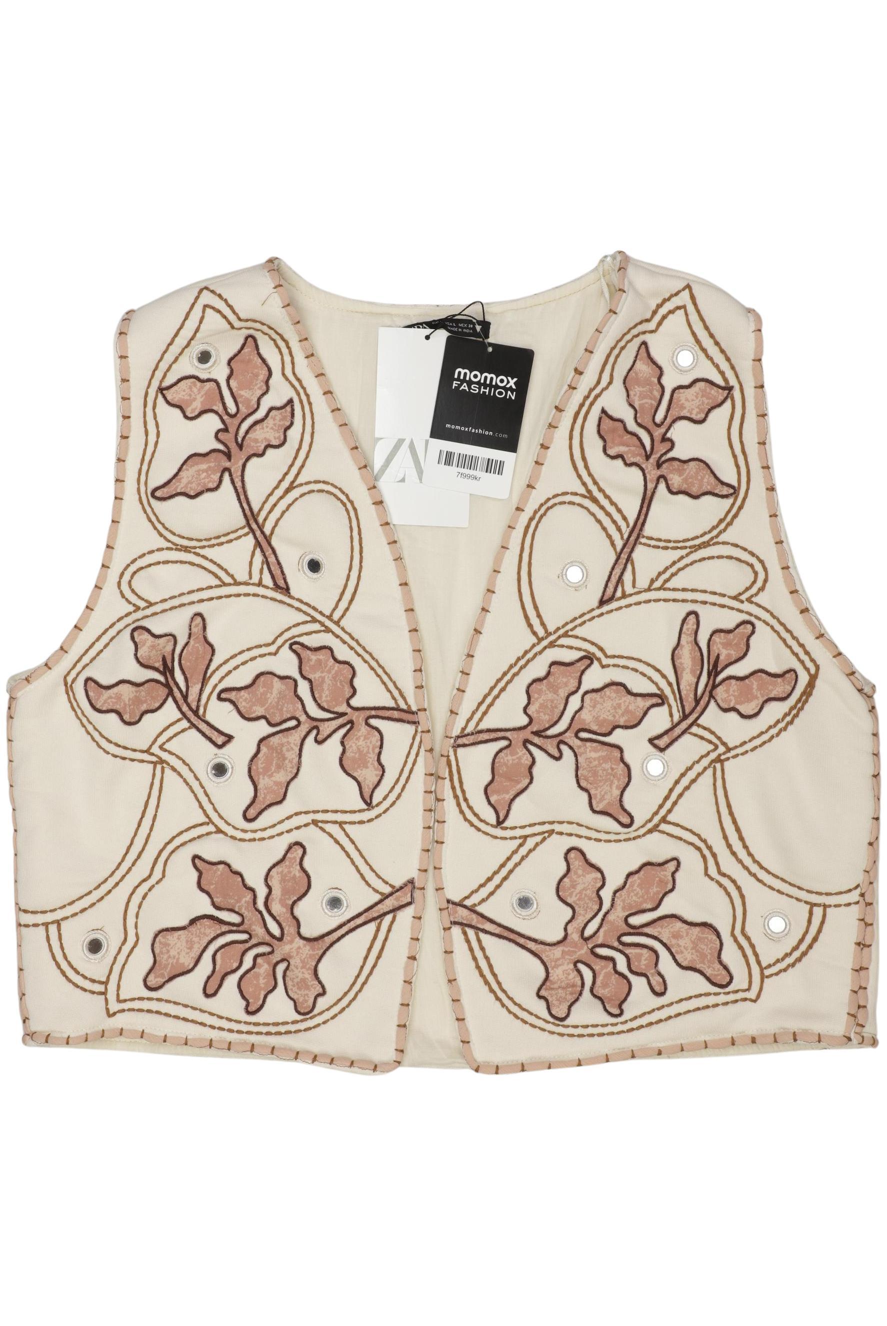 

Zara Damen Weste, beige, Gr. 42
