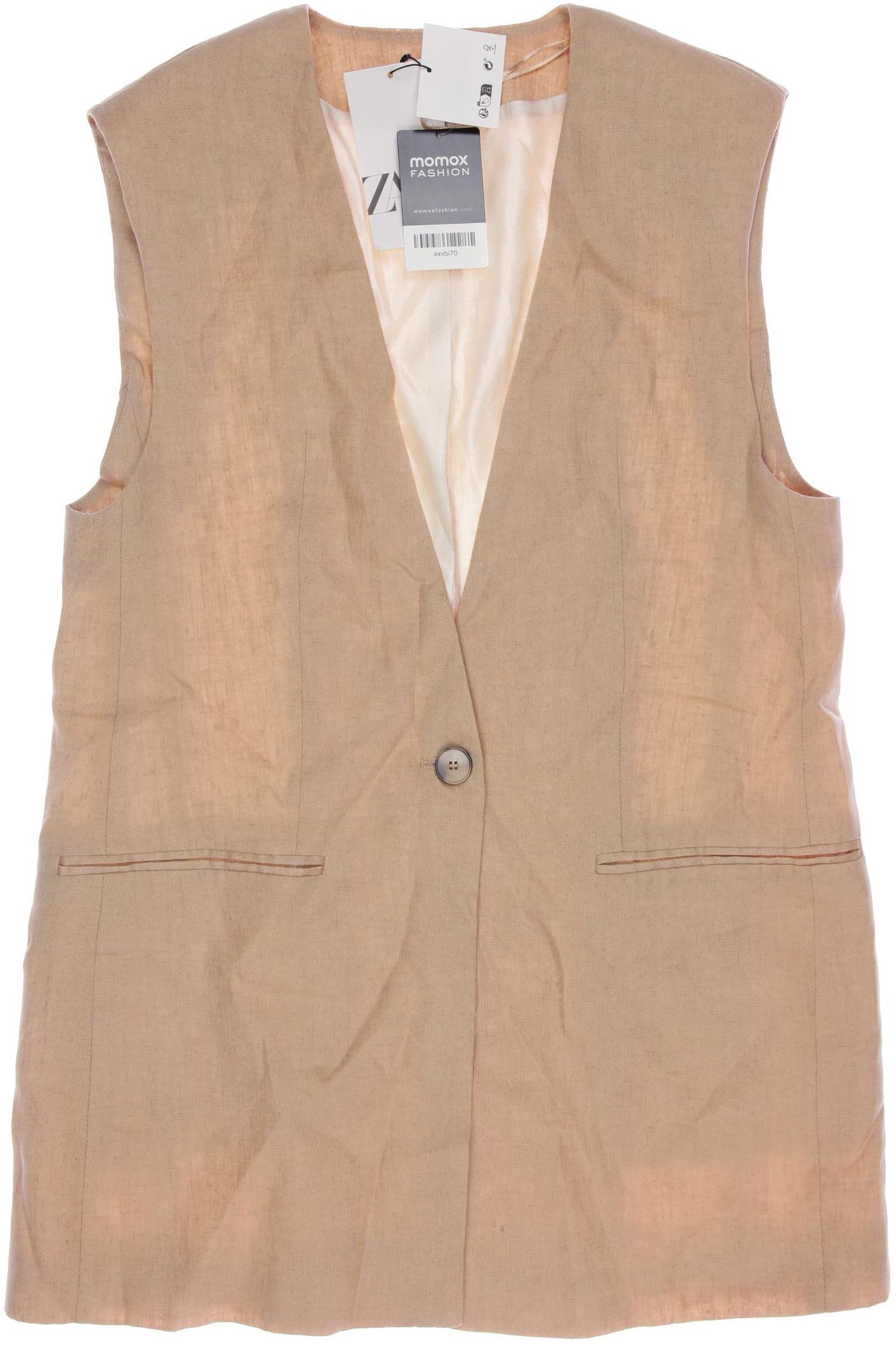 

Zara Damen Weste, beige, Gr. 36