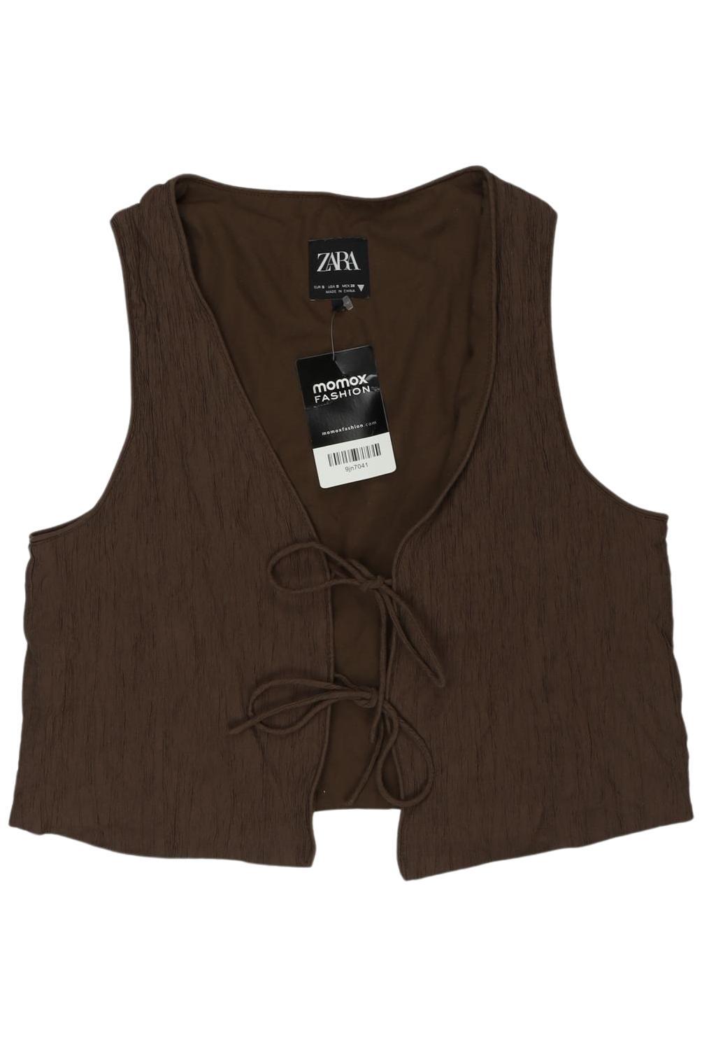 

Zara Damen Weste, braun, Gr. 36