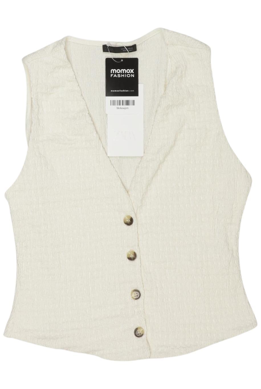 

Zara Damen Weste, cremeweiß, Gr. 36