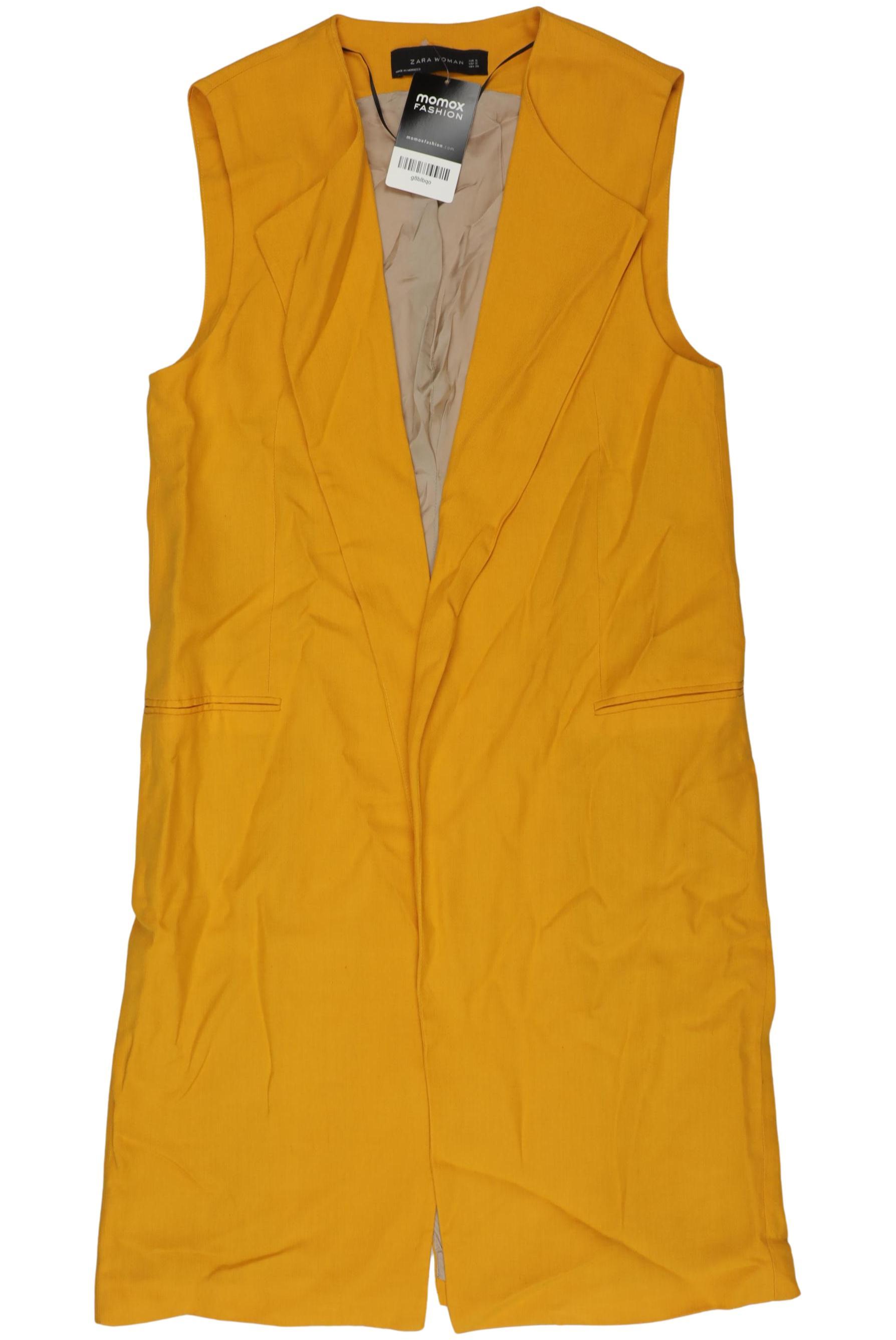 

Zara Damen Weste, gelb, Gr. 36