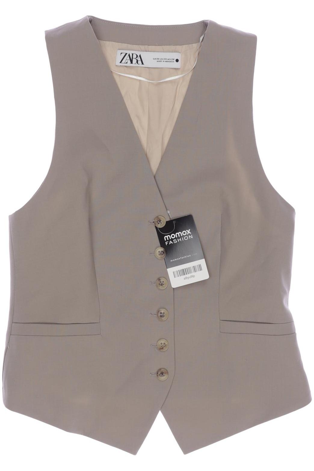 

Zara Damen Weste, beige, Gr. 34