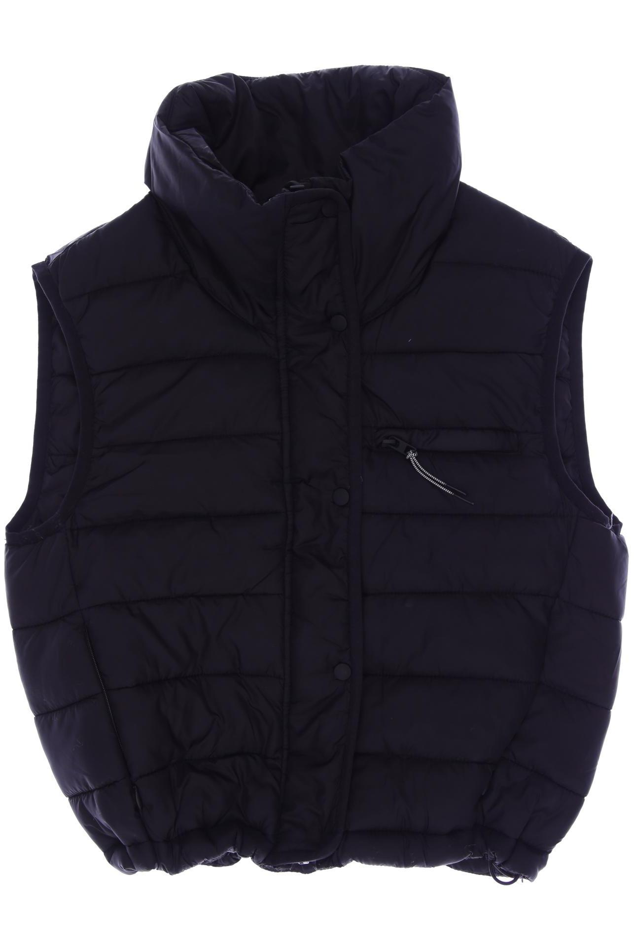 

ZARA Damen Weste, schwarz