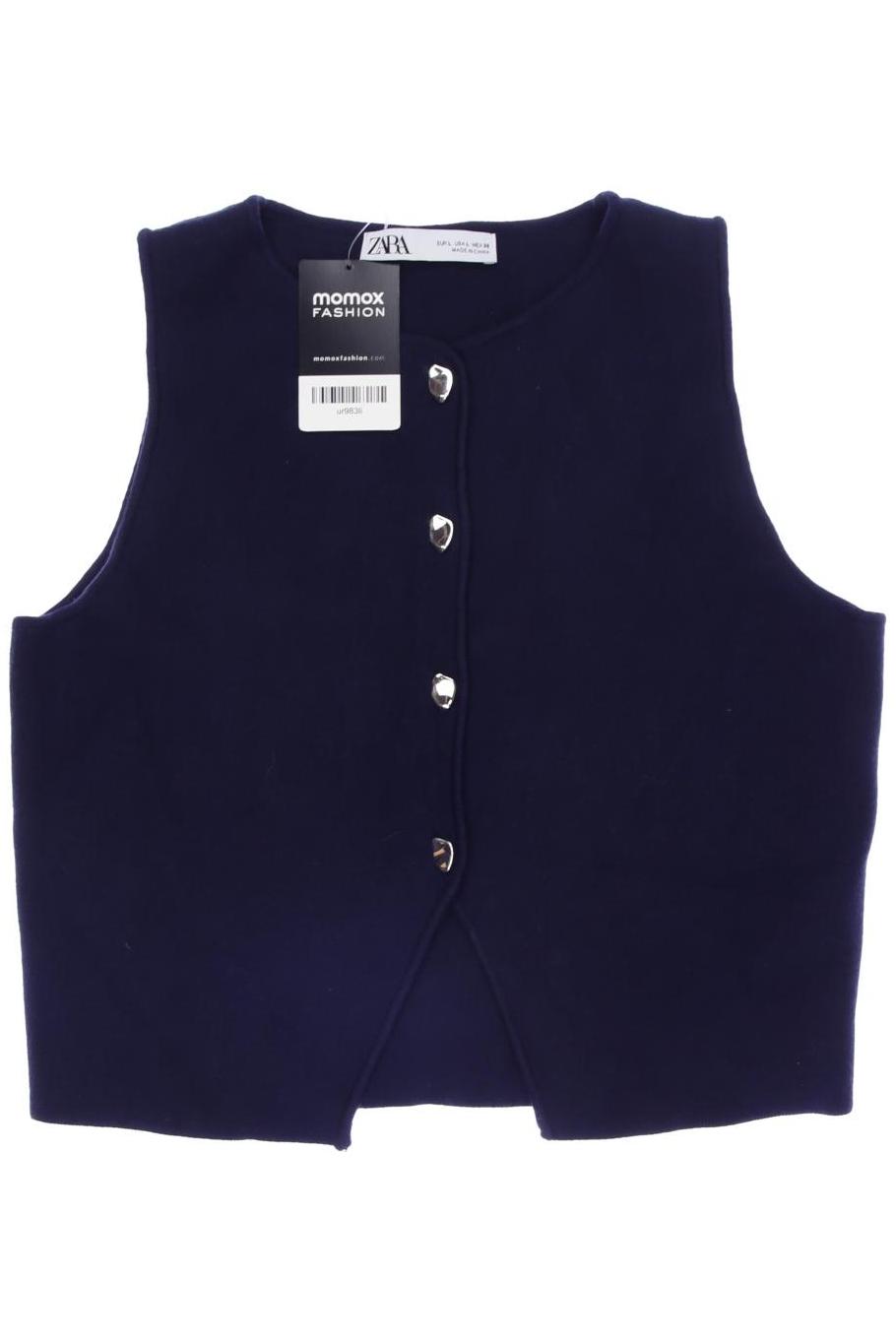 

Zara Damen Weste, marineblau, Gr. 42