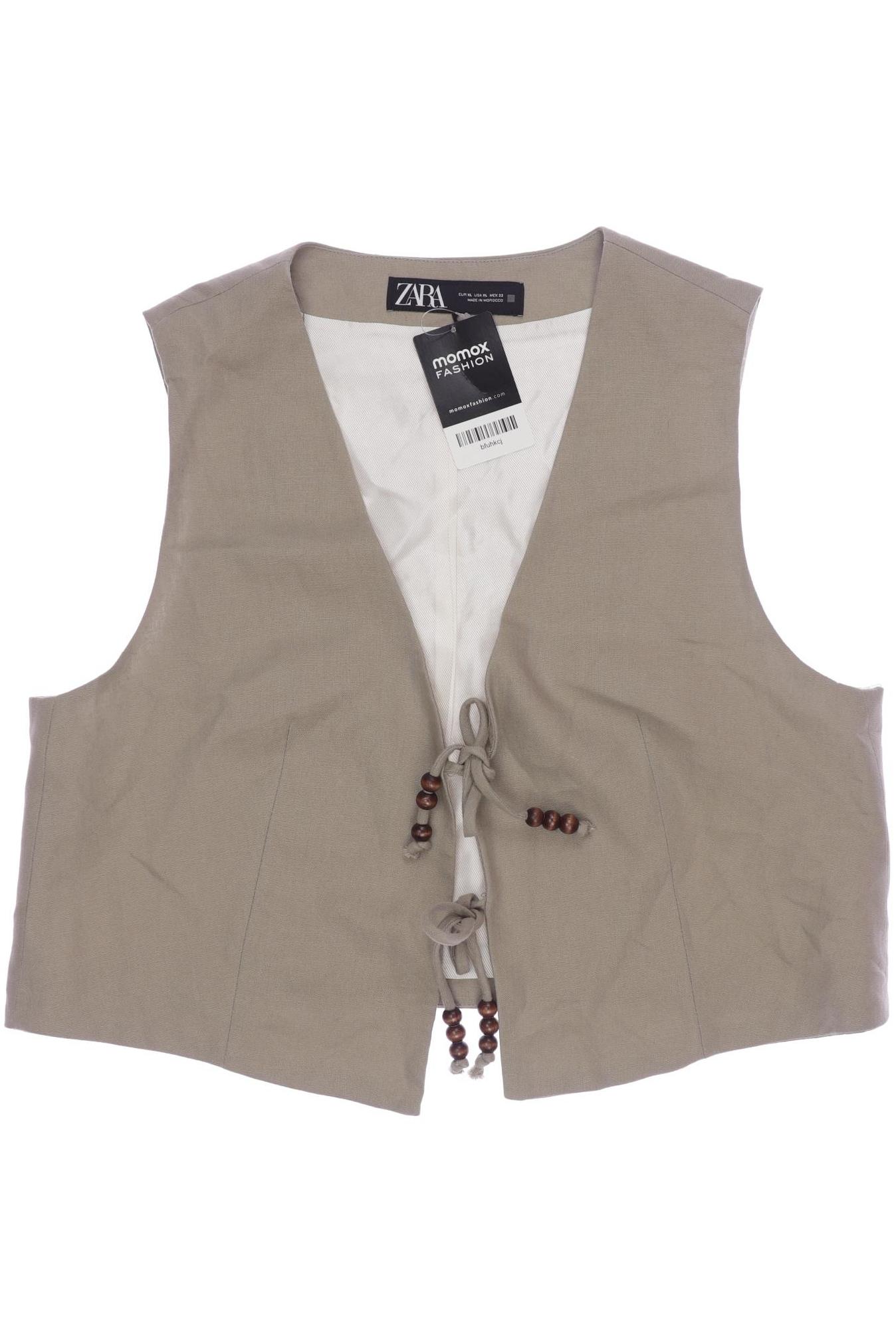 

Zara Damen Weste, beige, Gr. 44