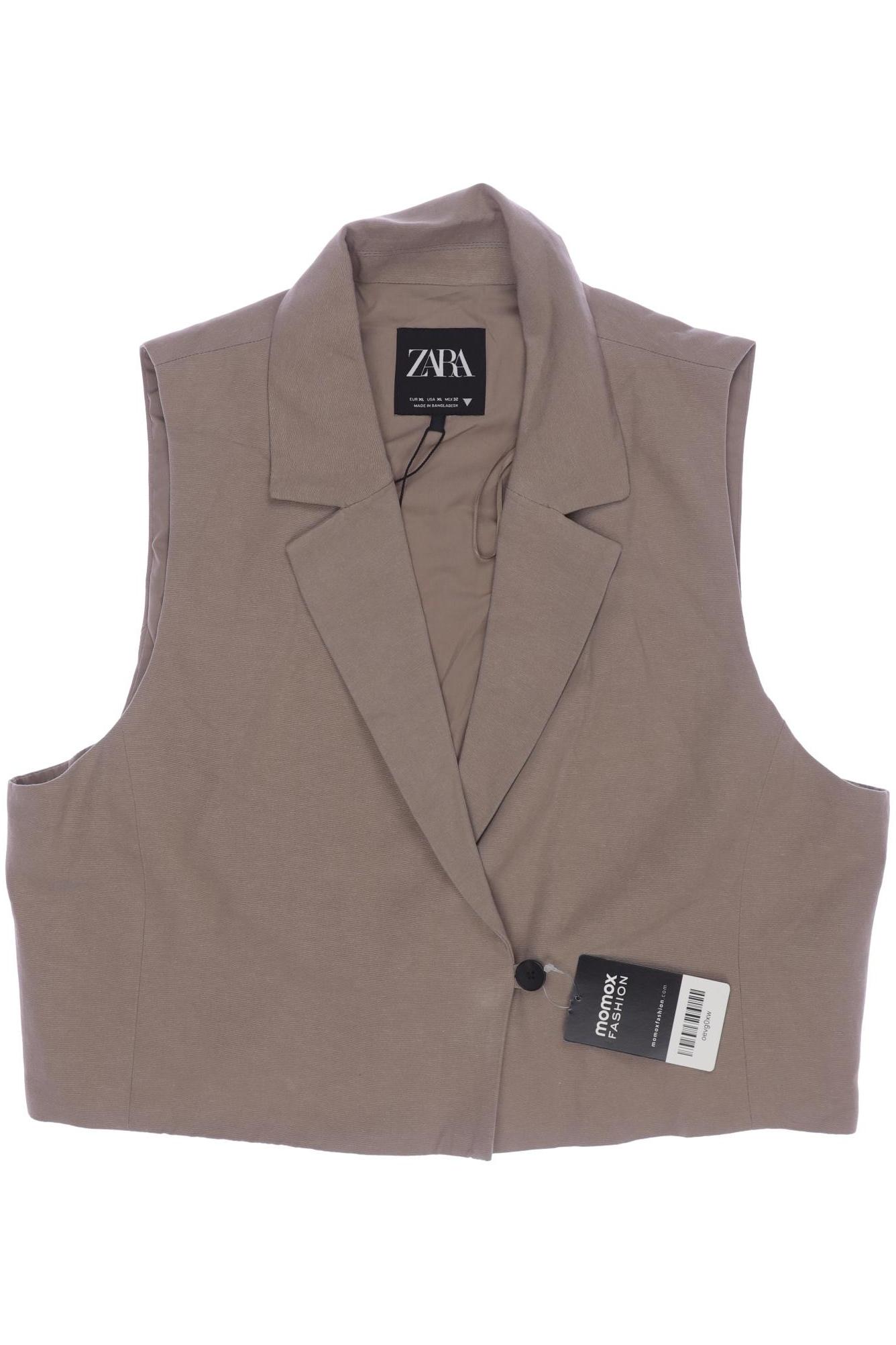 

Zara Damen Weste, beige, Gr. 44