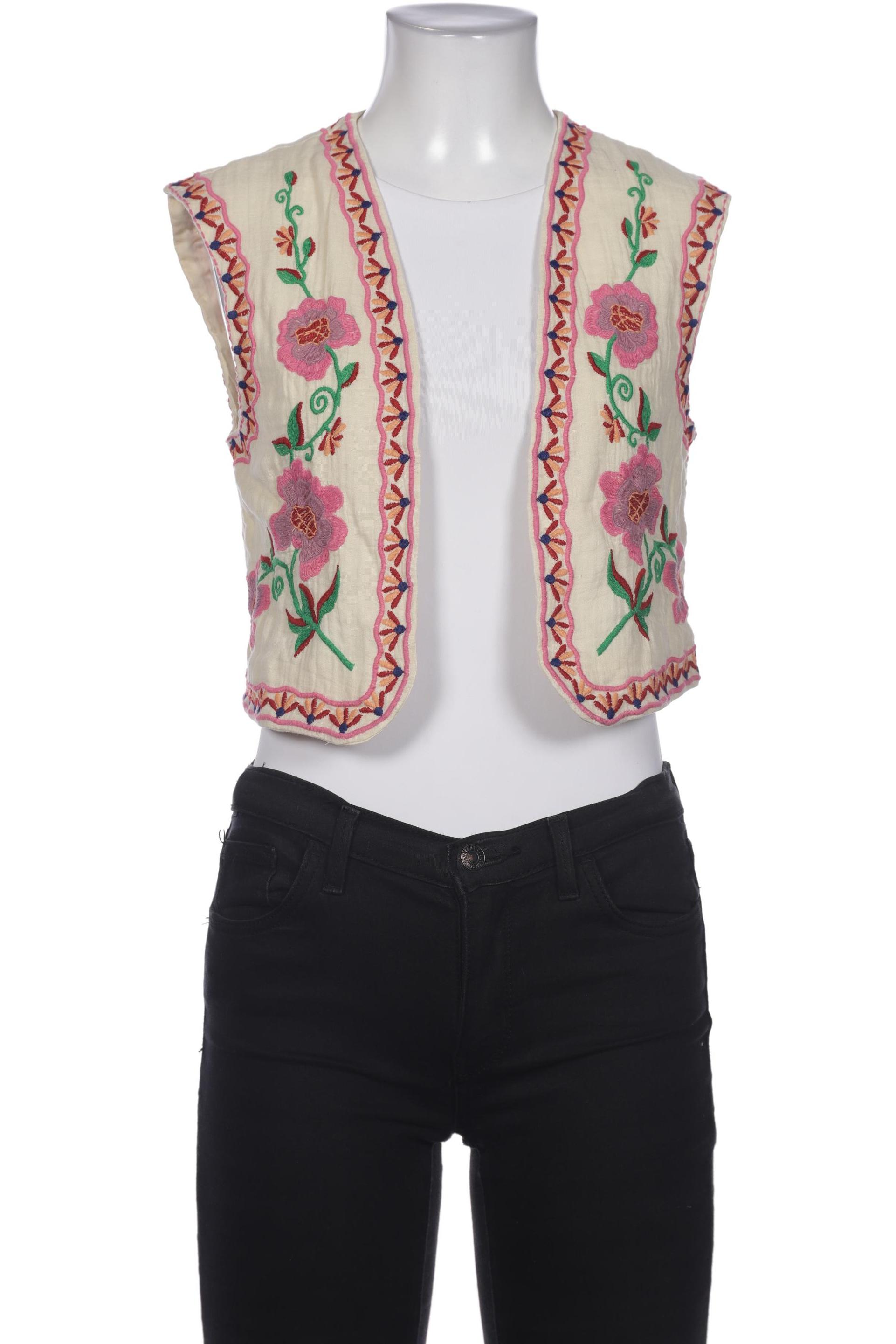

Zara Damen Weste, cremeweiß, Gr. 34