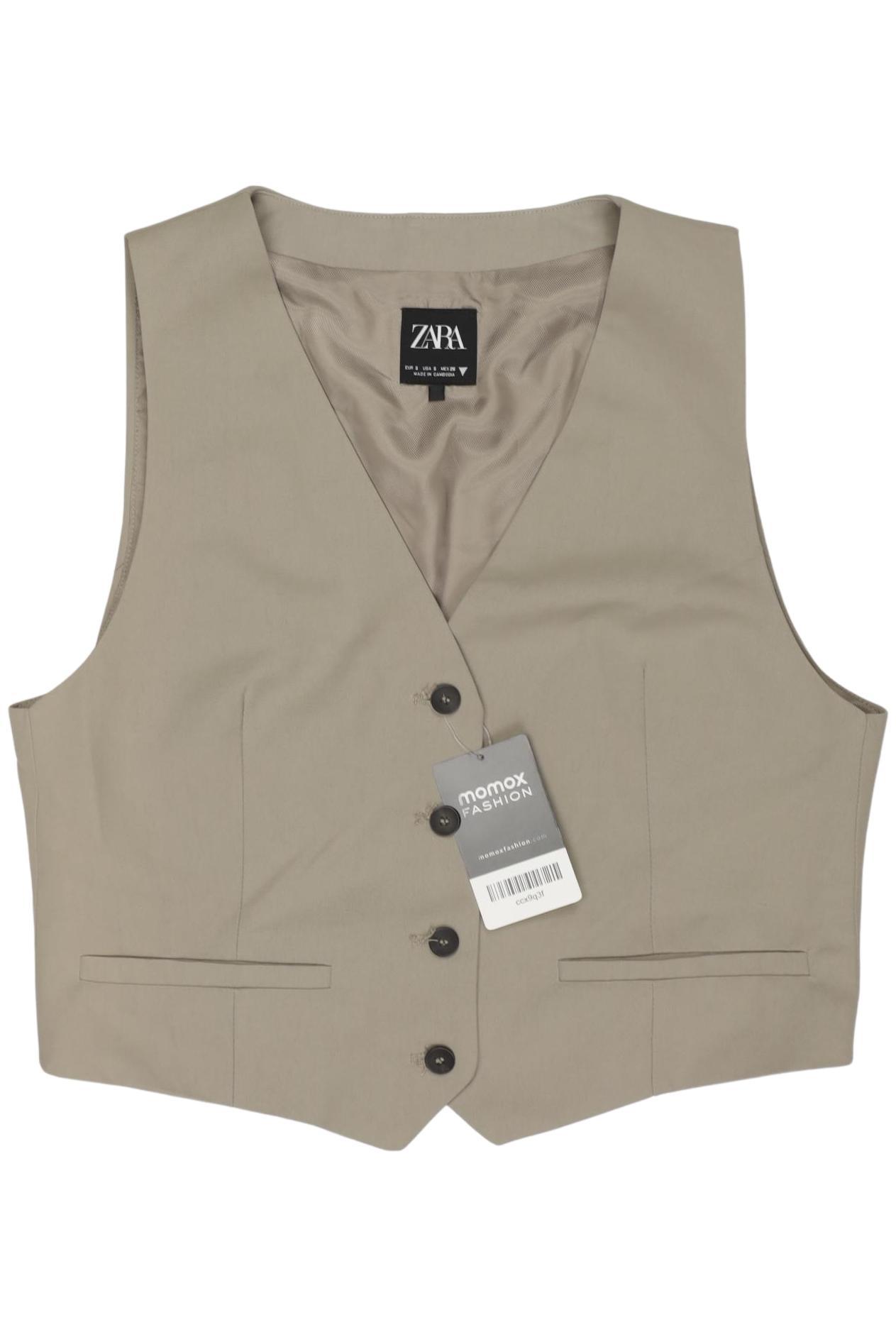

Zara Damen Weste, beige, Gr. 36