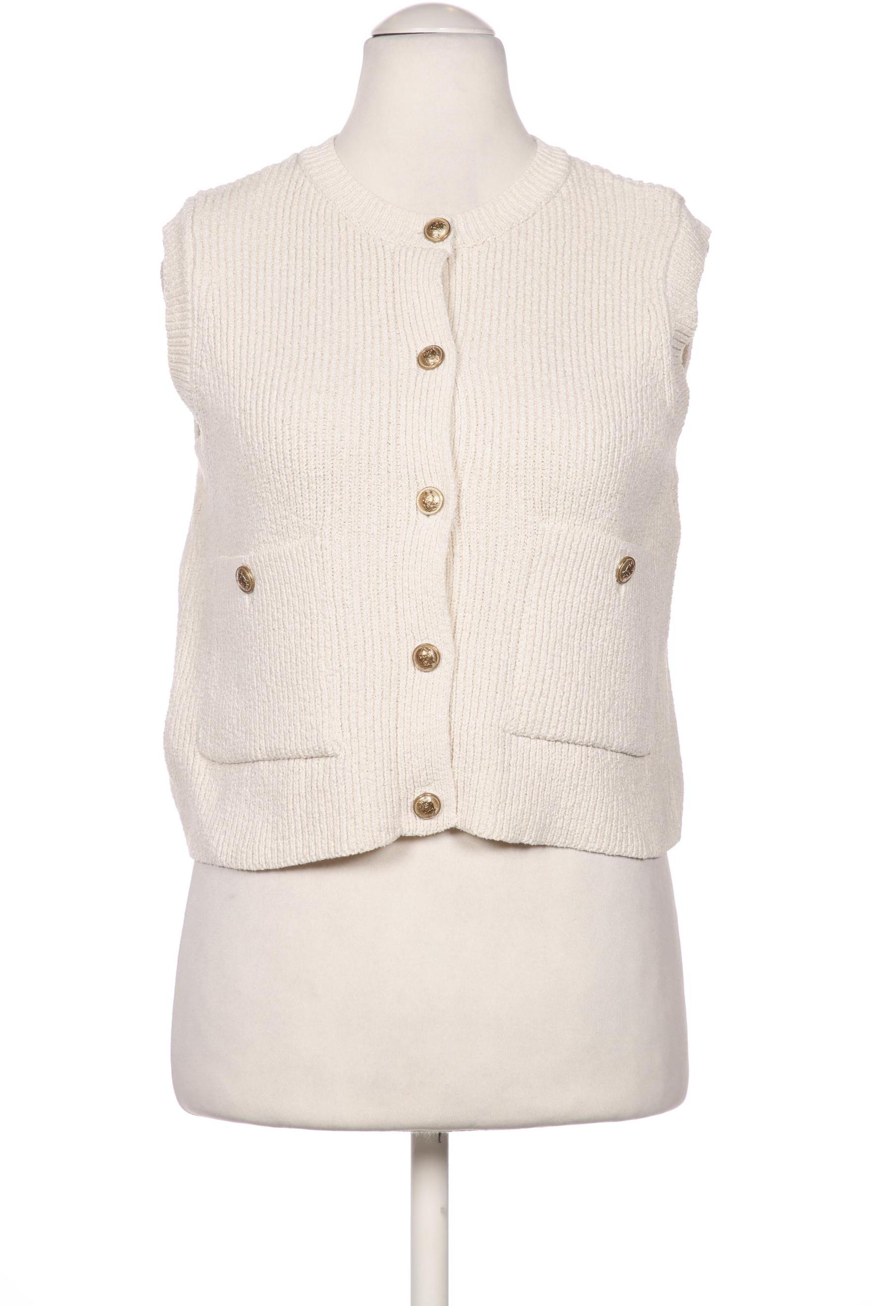 

Zara Damen Weste, cremeweiß, Gr. 36
