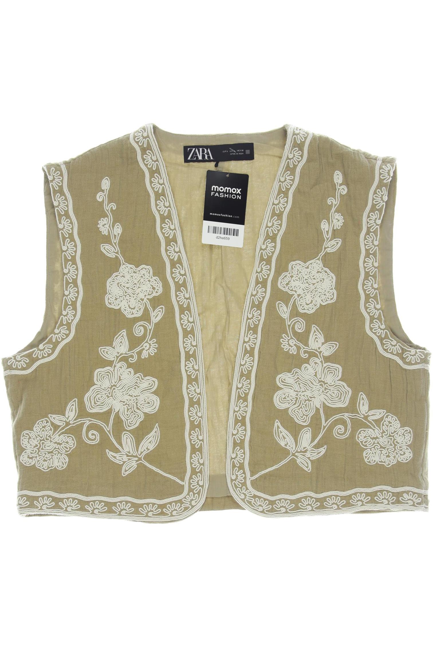 

Zara Damen Weste, beige, Gr. 42