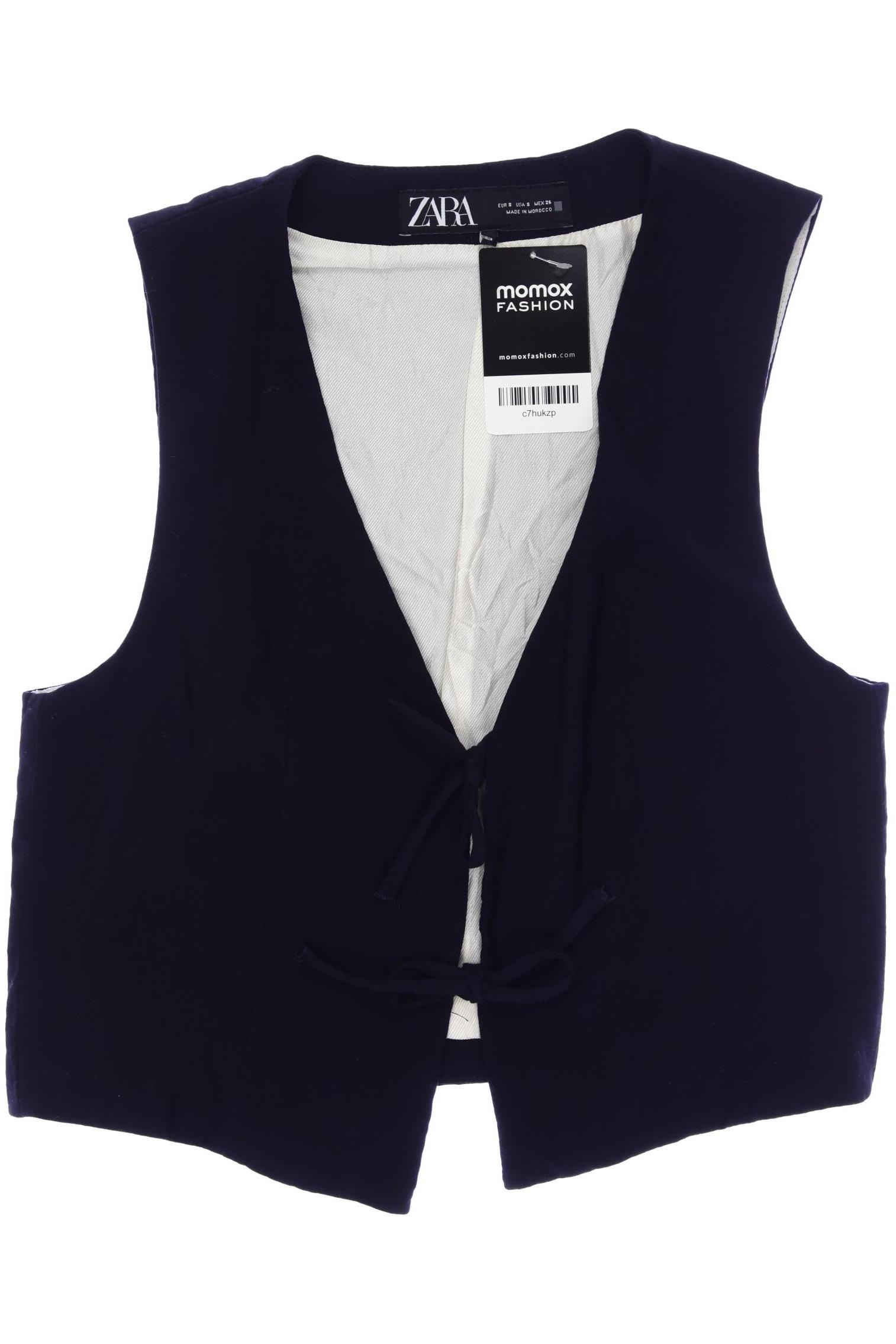 

Zara Damen Weste, marineblau, Gr. 36