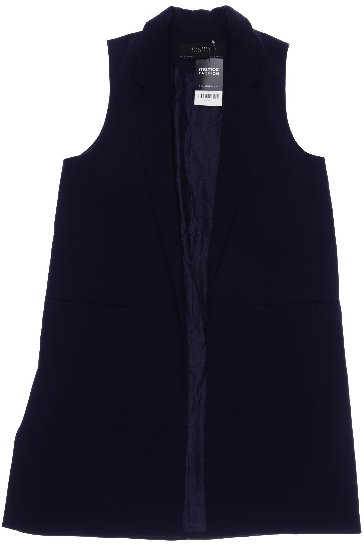 

Zara Damen Weste, marineblau, Gr. 36