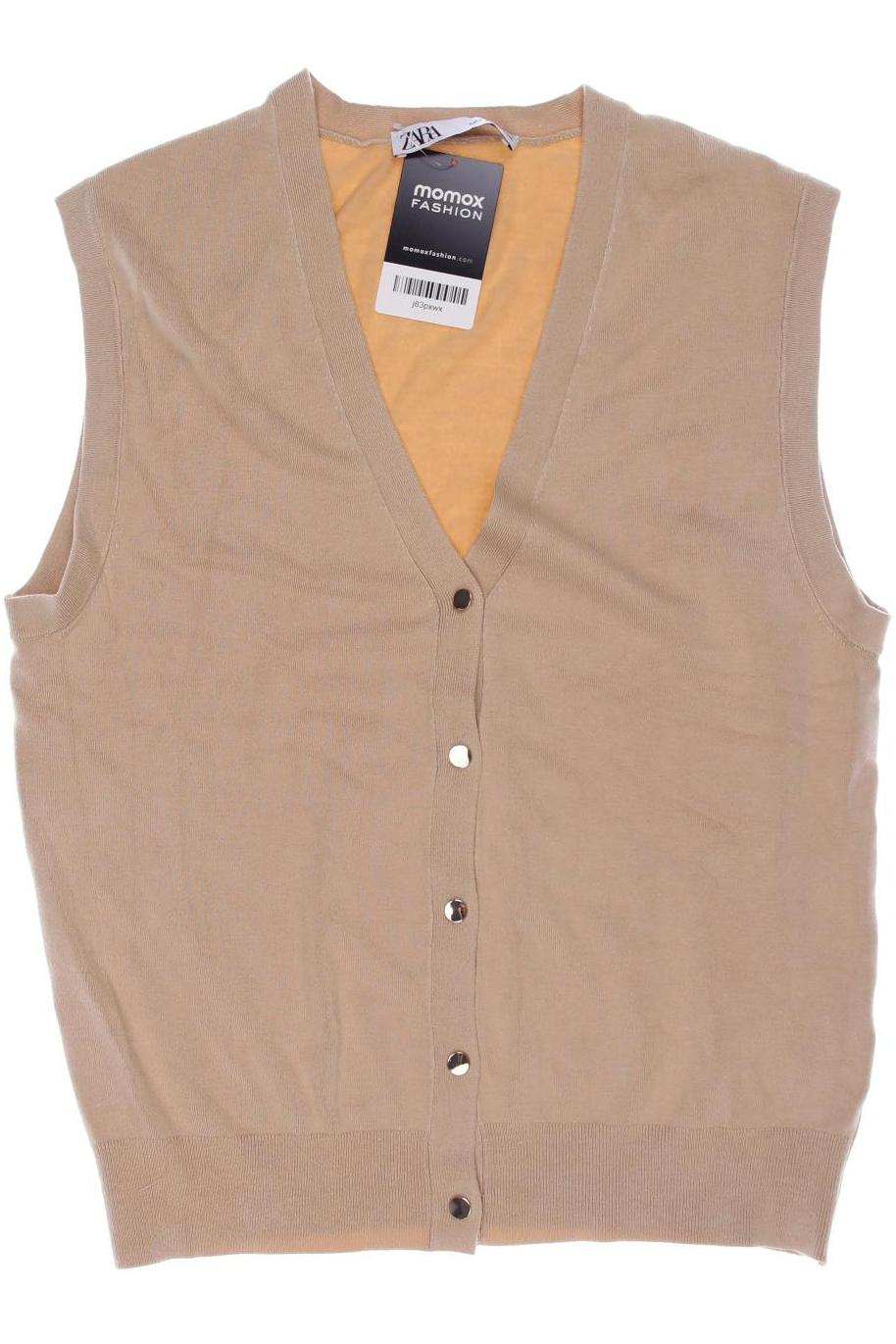 

ZARA Damen Weste, beige