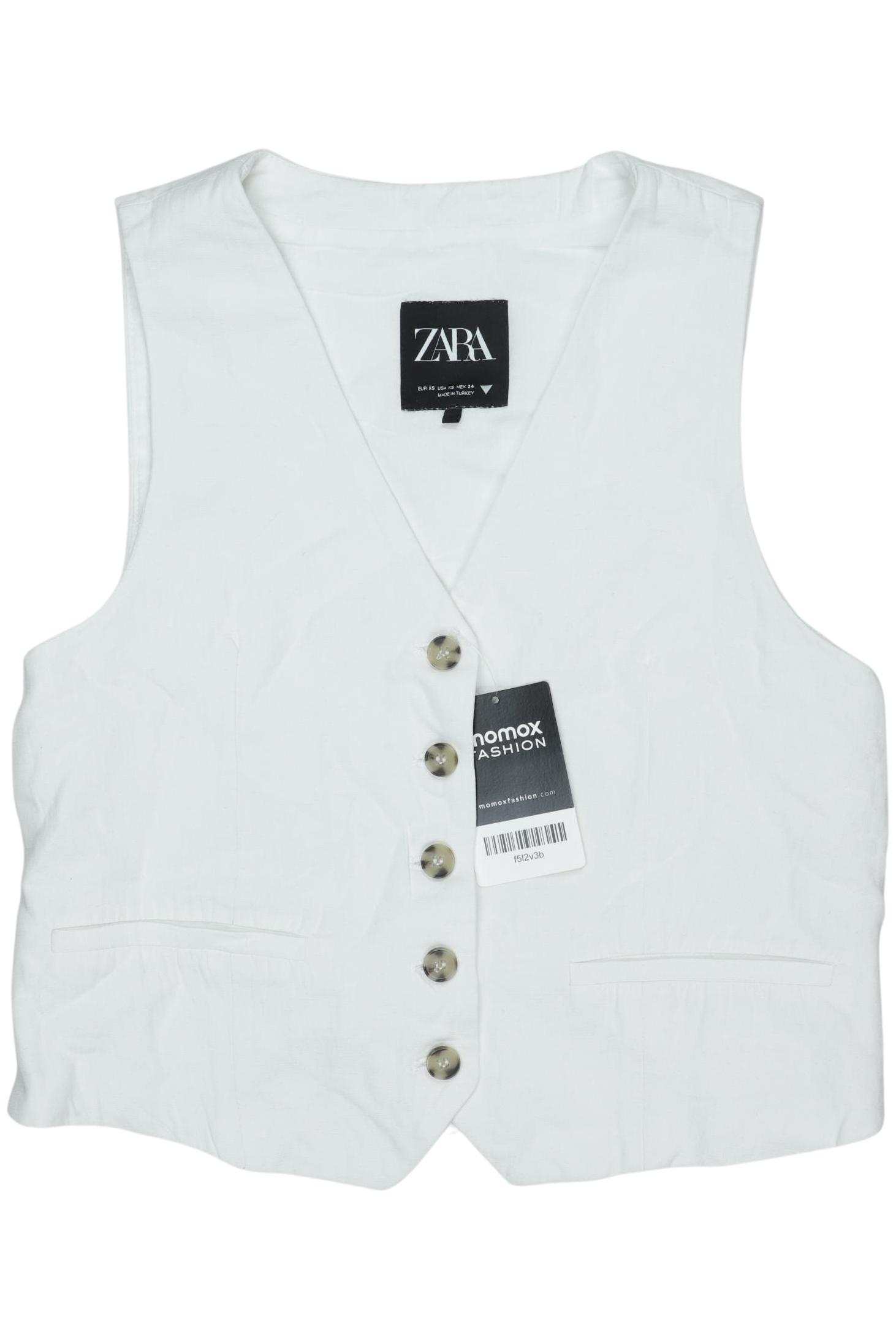 

Zara Damen Weste, weiß, Gr. 34