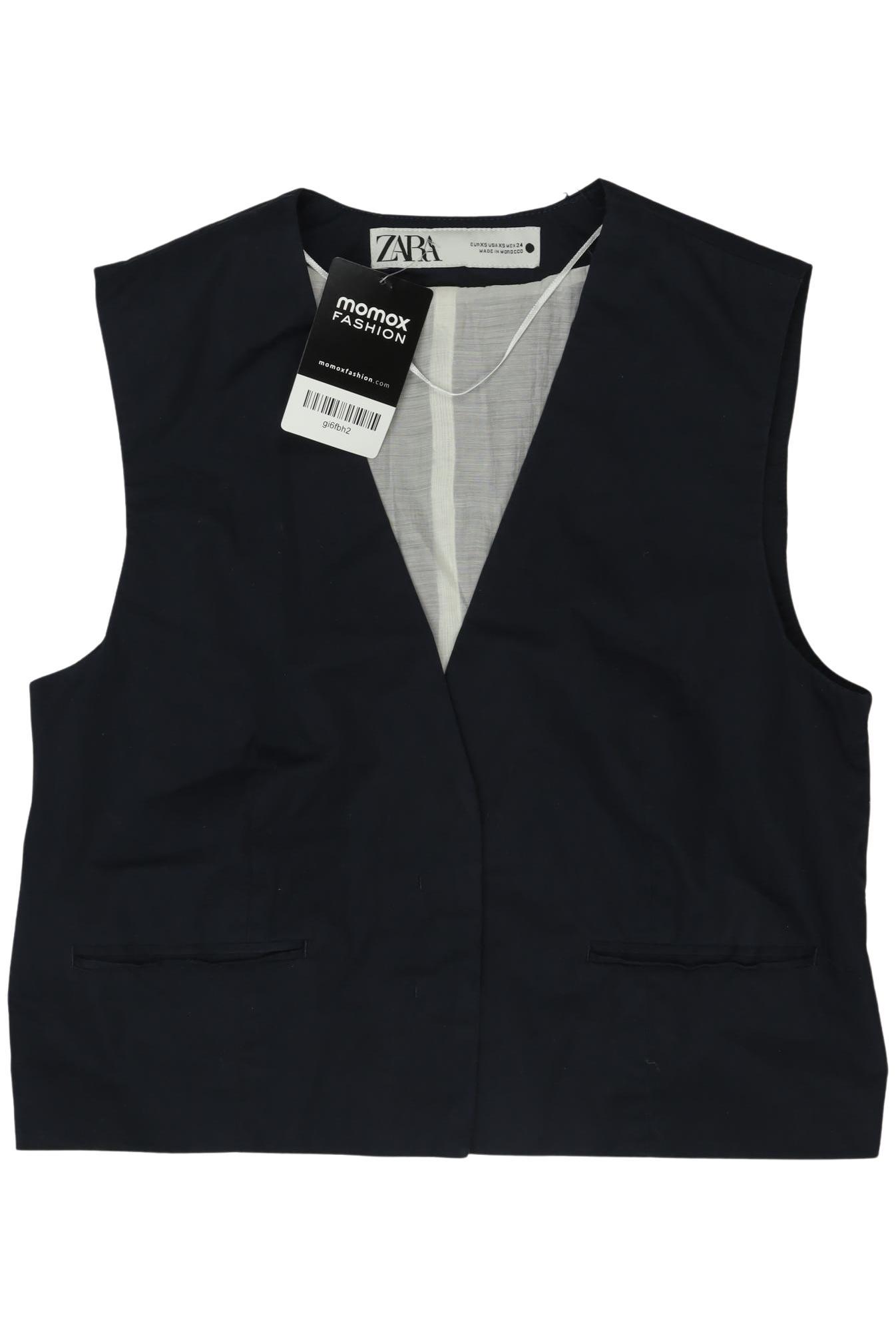 

Zara Damen Weste, marineblau, Gr. 34