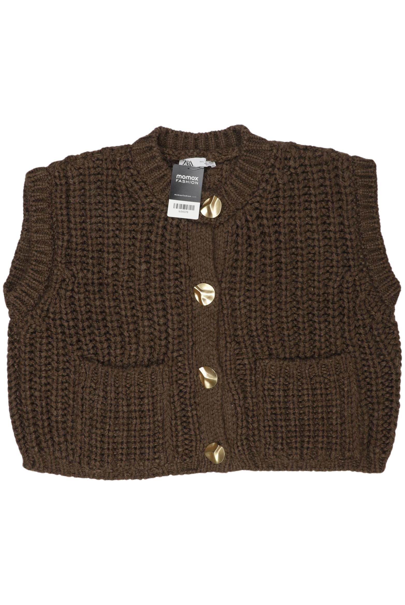 

Zara Damen Weste, braun, Gr. 42