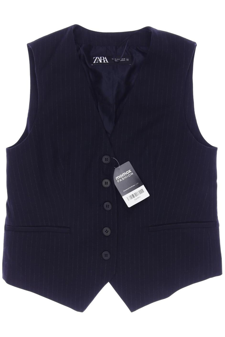 

ZARA Damen Weste, marineblau