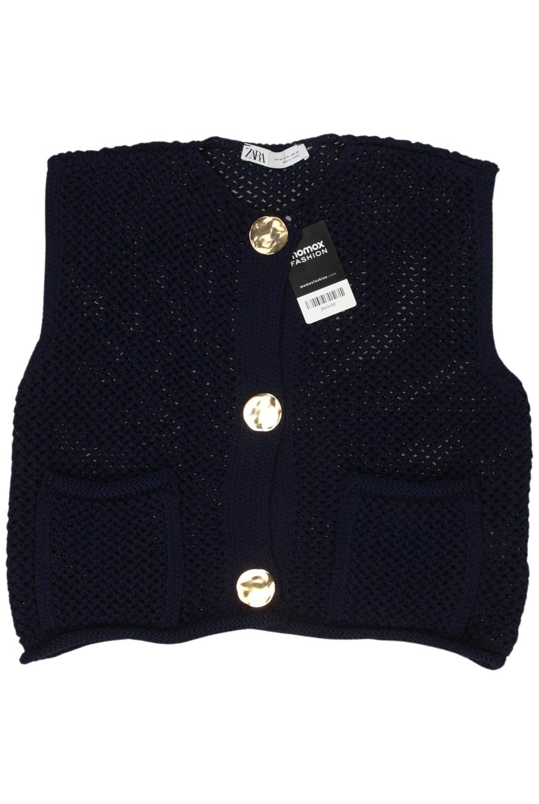 

Zara Damen Weste, marineblau, Gr. 38