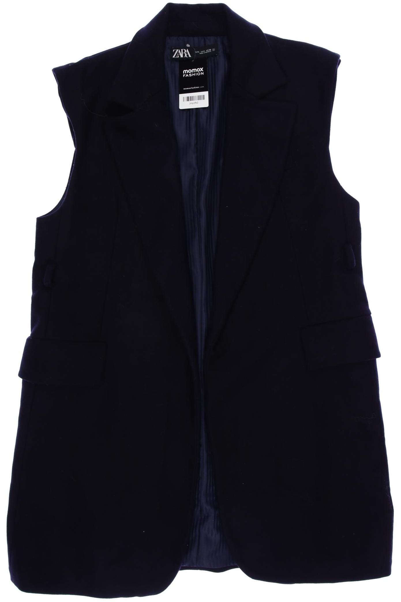 

ZARA Damen Weste, marineblau