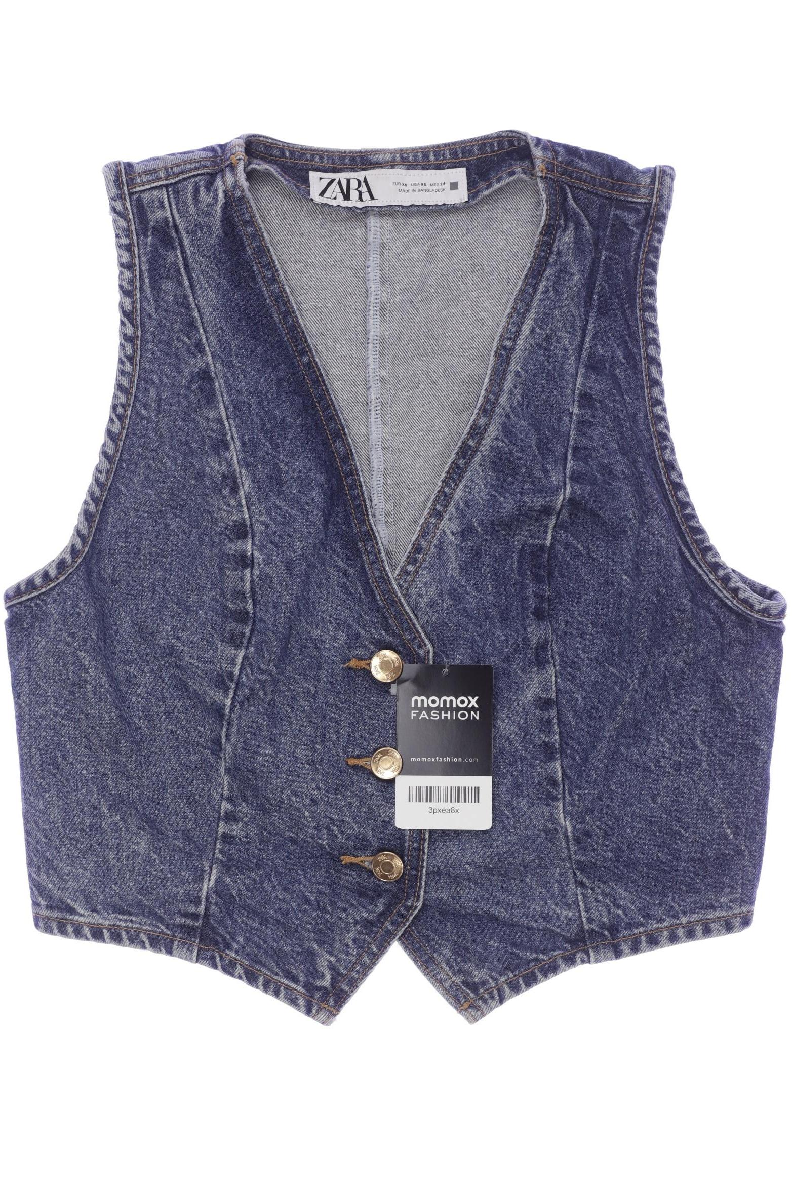 

Zara Damen Weste, blau, Gr. 34