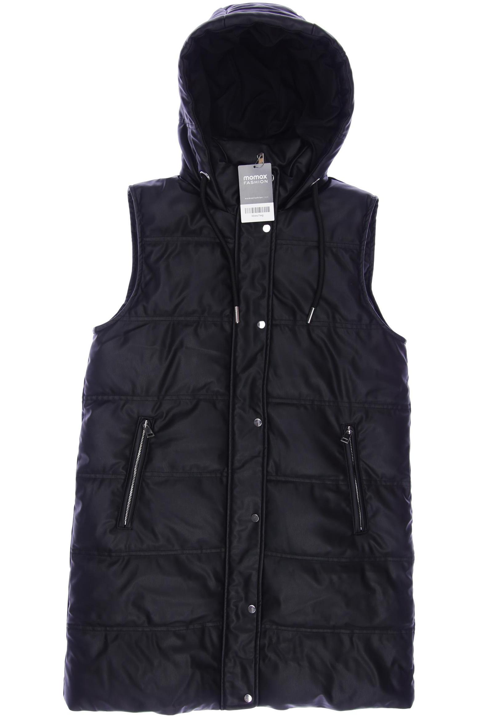 

ZARA Damen Weste, schwarz