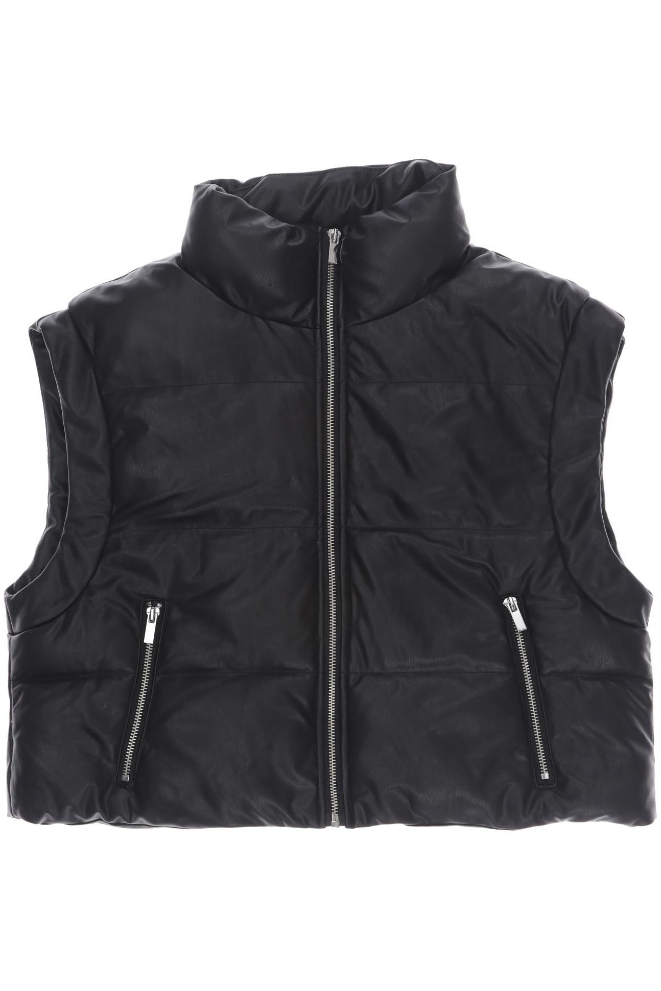

ZARA Damen Weste, schwarz