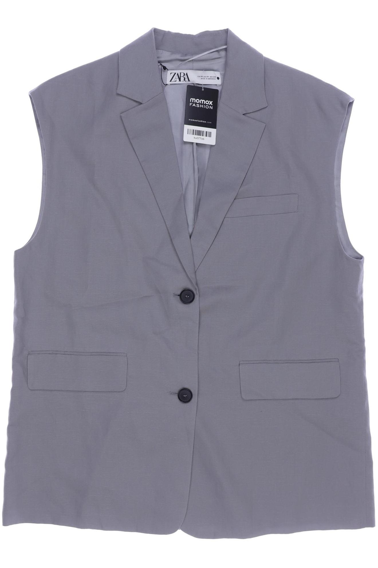 

ZARA Damen Weste, grau