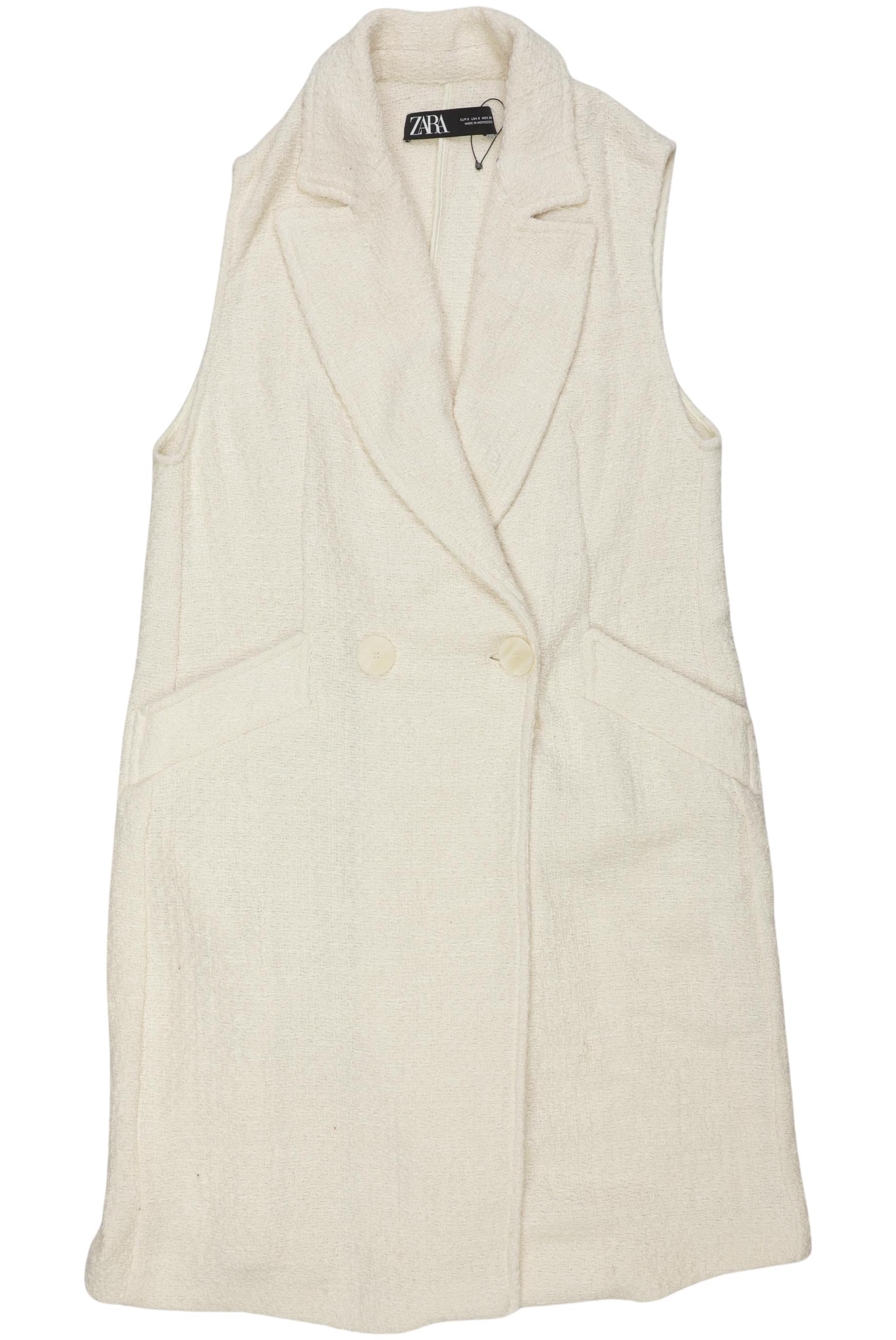 

Zara Damen Weste, cremeweiß, Gr. 36
