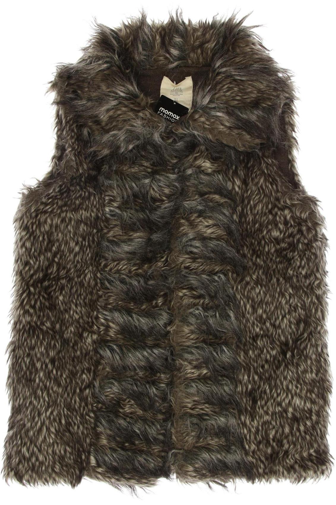 

ZARA Damen Weste, braun