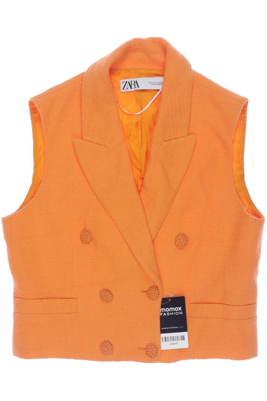 

Zara Damen Weste, orange, Gr. 38