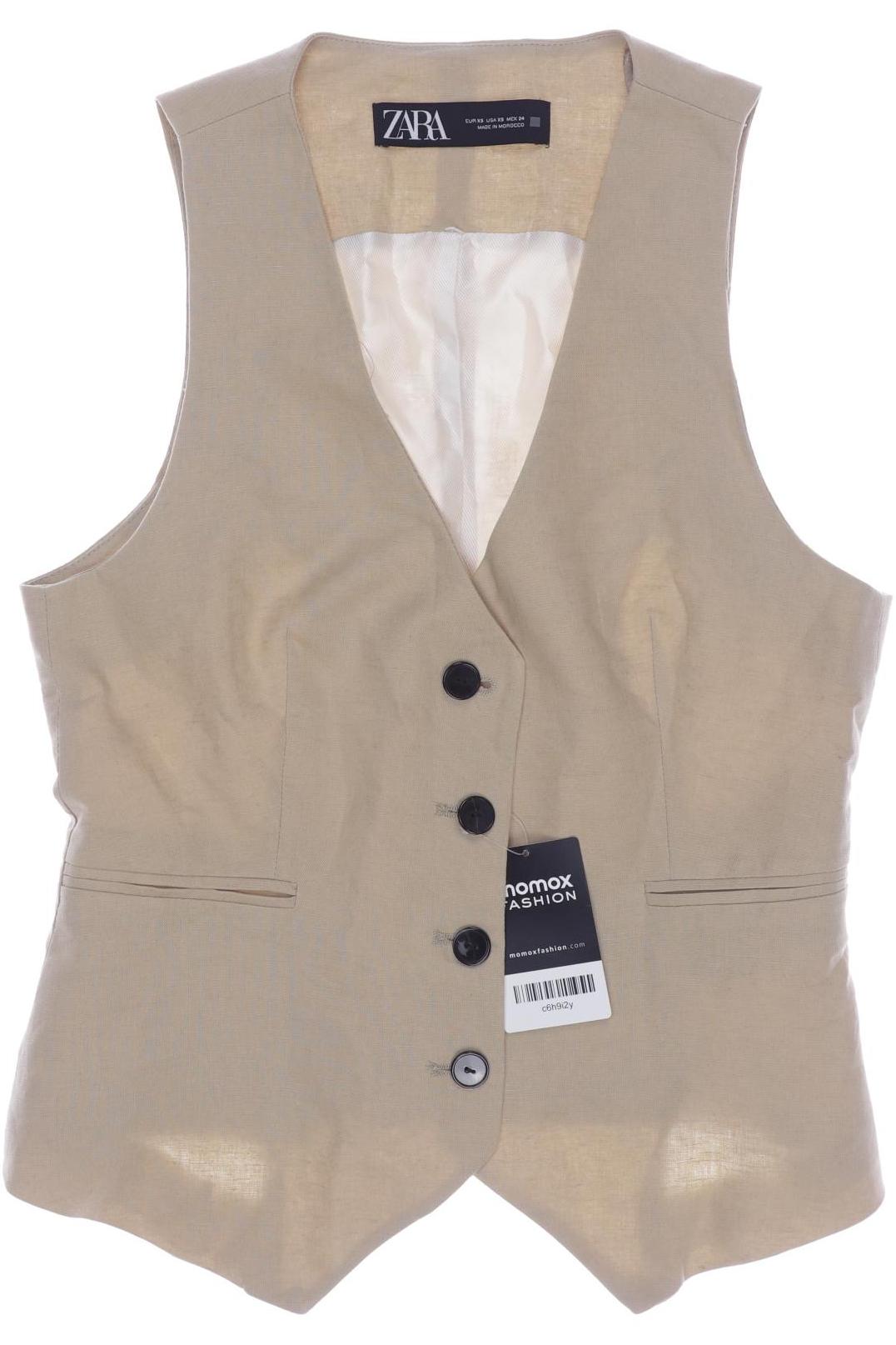 

Zara Damen Weste, beige, Gr. 34