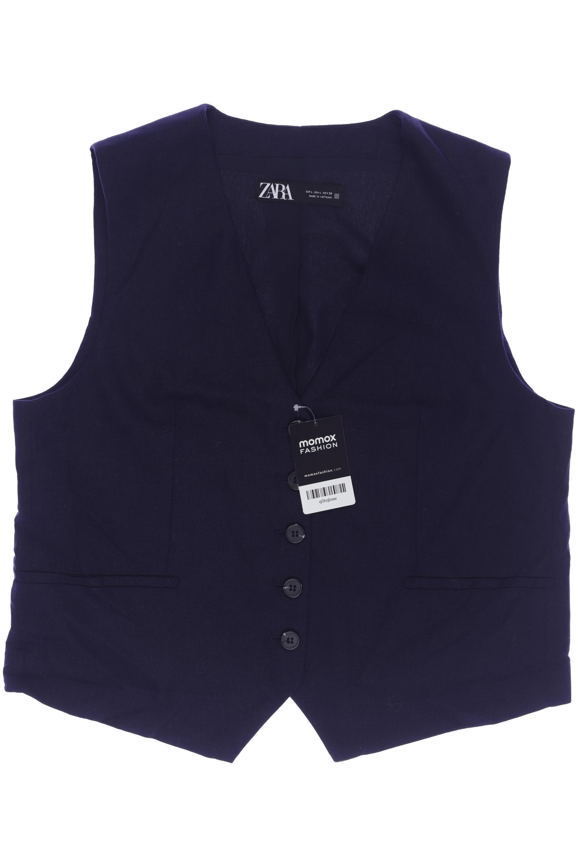 

Zara Damen Weste, marineblau, Gr. 42