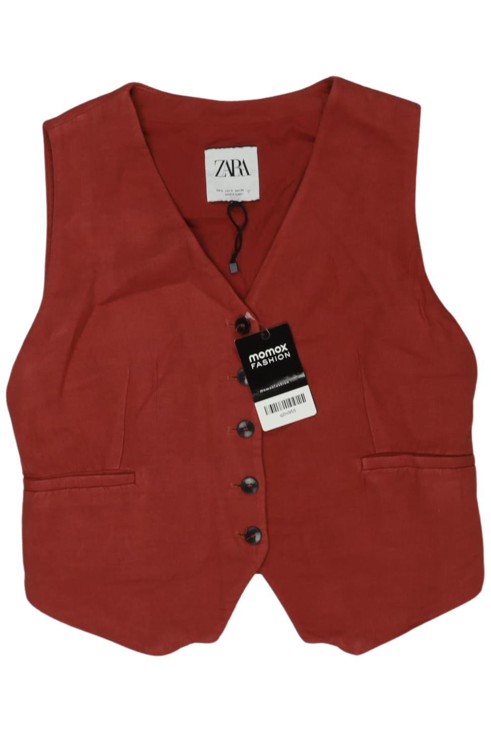 

Zara Damen Weste, rot, Gr. 36