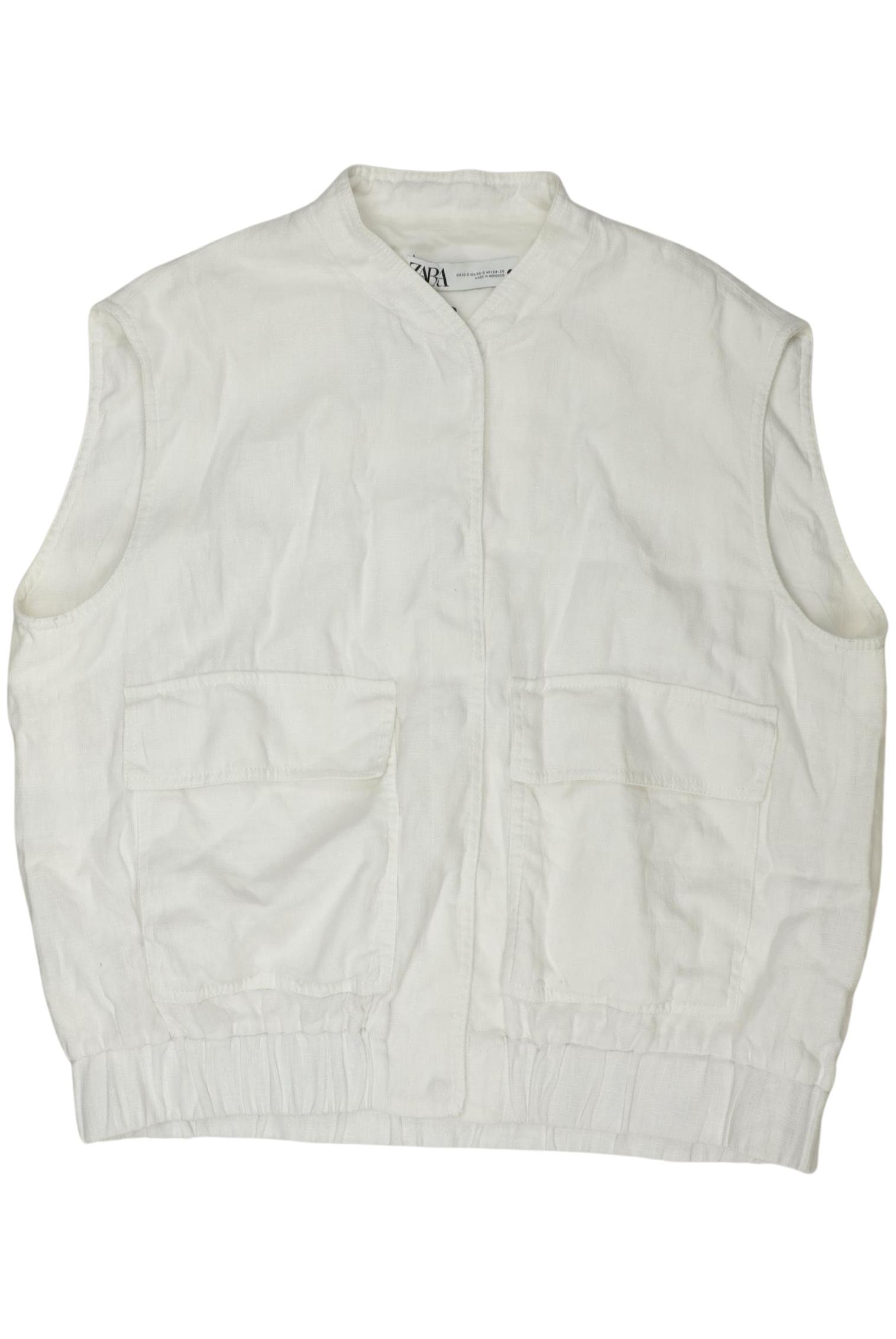 

Zara Damen Weste, weiß, Gr. 34