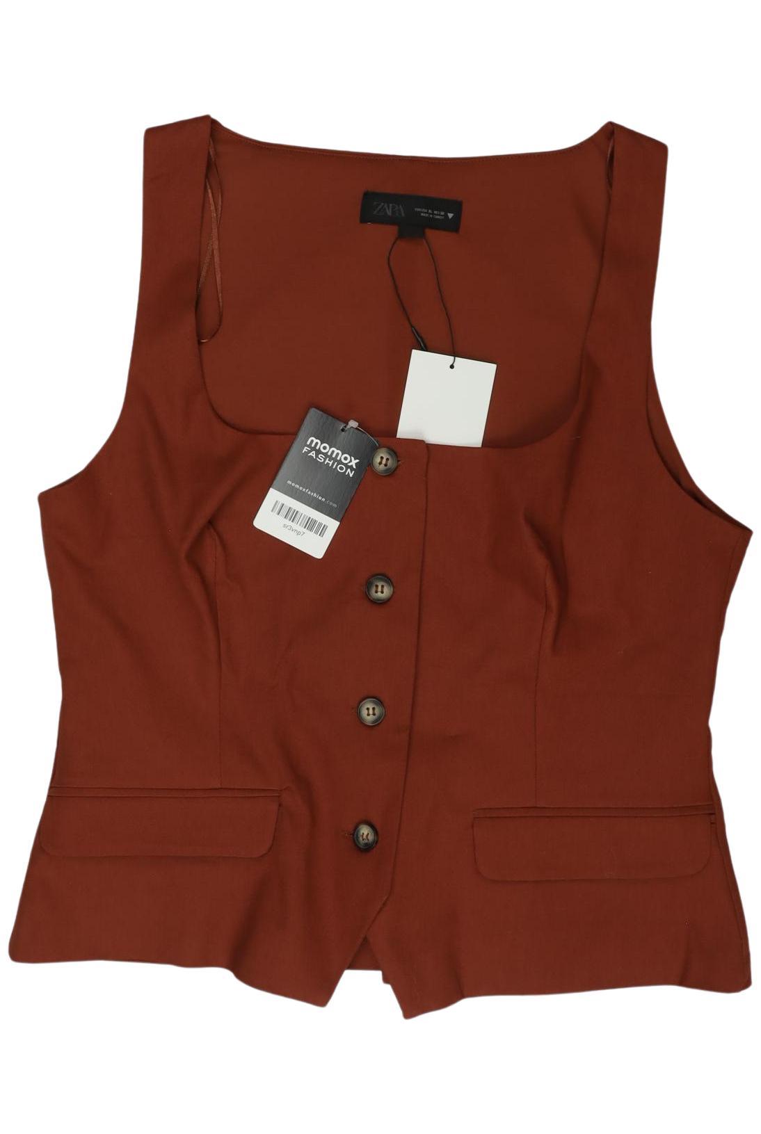 

Zara Damen Weste, braun, Gr. 44