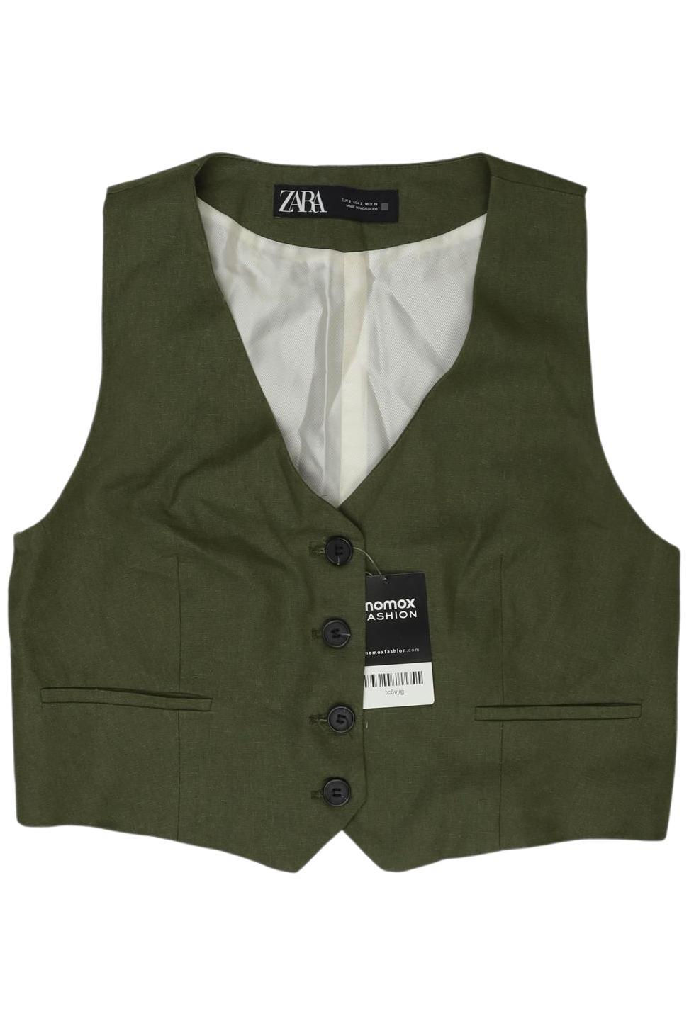 

Zara Damen Weste, grün, Gr. 36