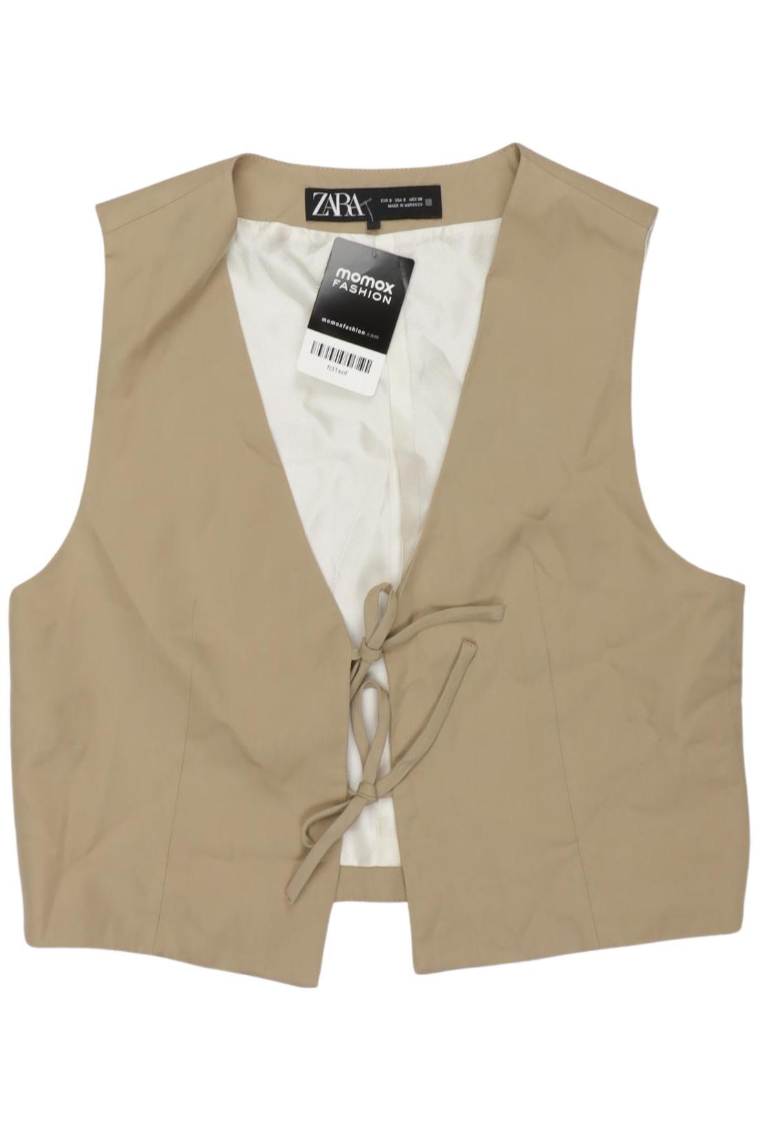 

Zara Damen Weste, beige, Gr. 36