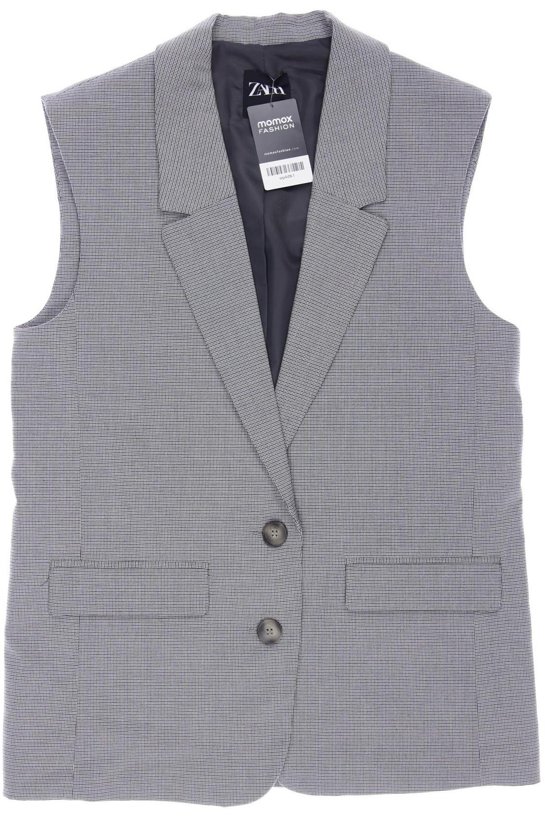 

ZARA Damen Weste, grau