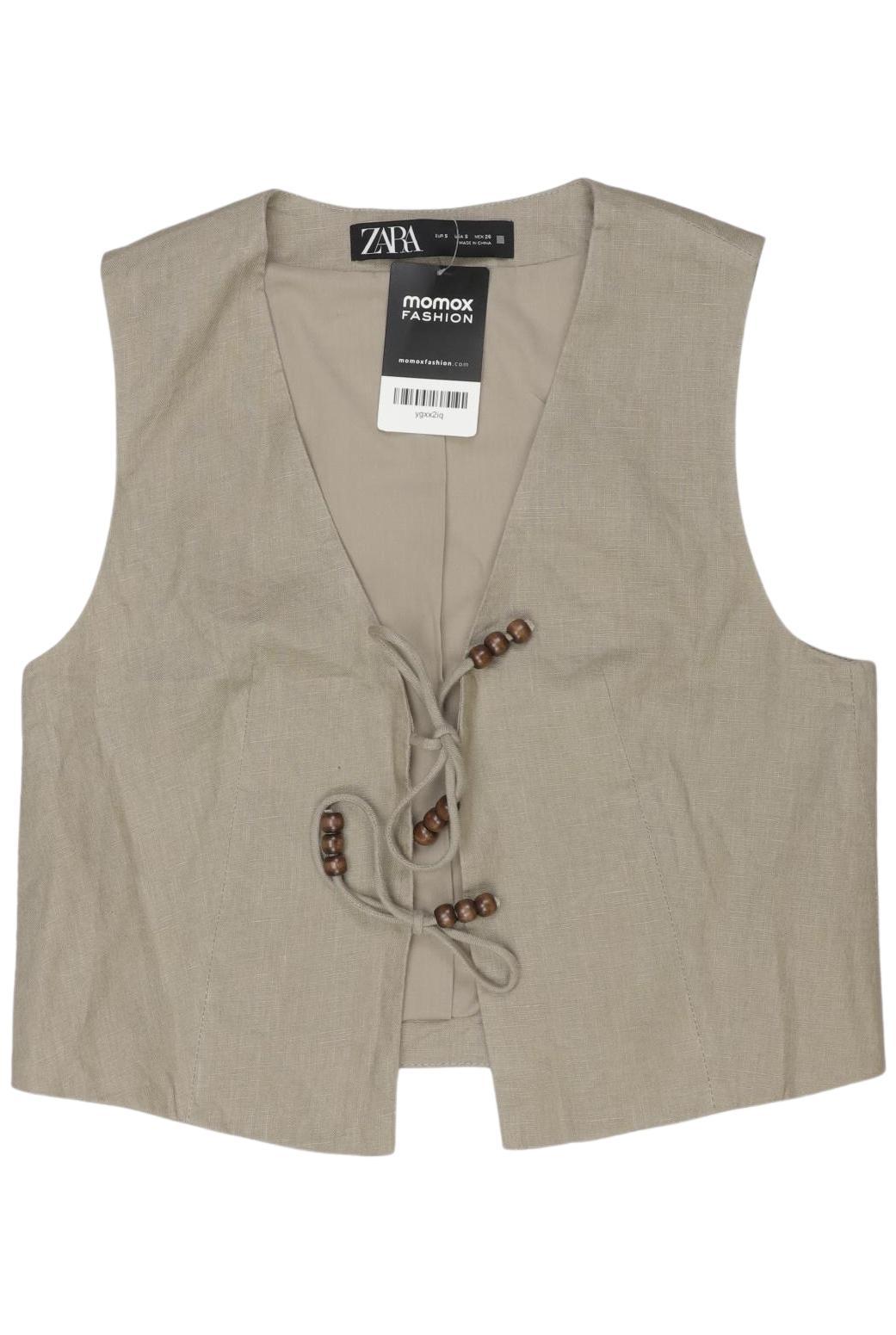 

Zara Damen Weste, beige, Gr. 36