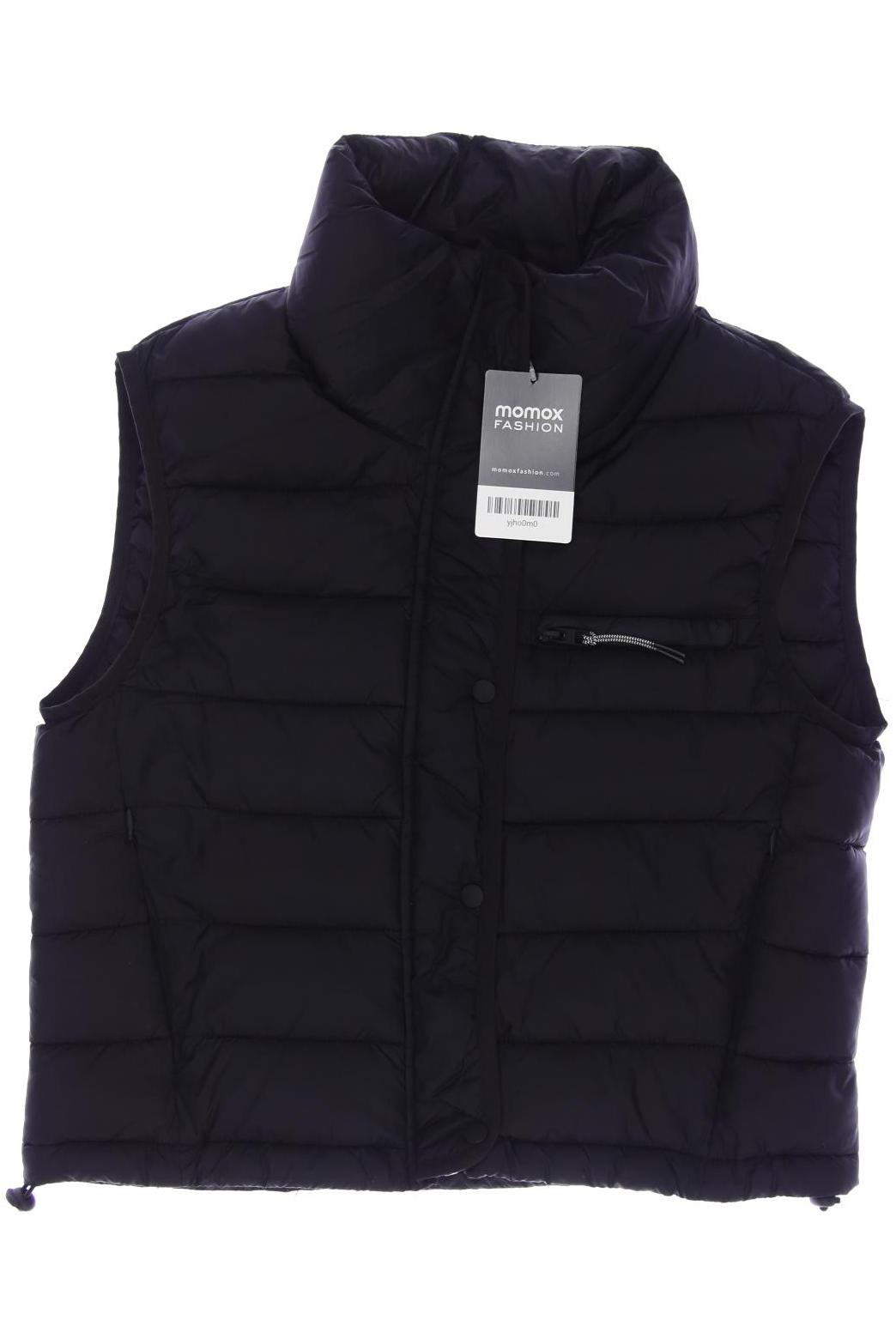 

ZARA Damen Weste, schwarz