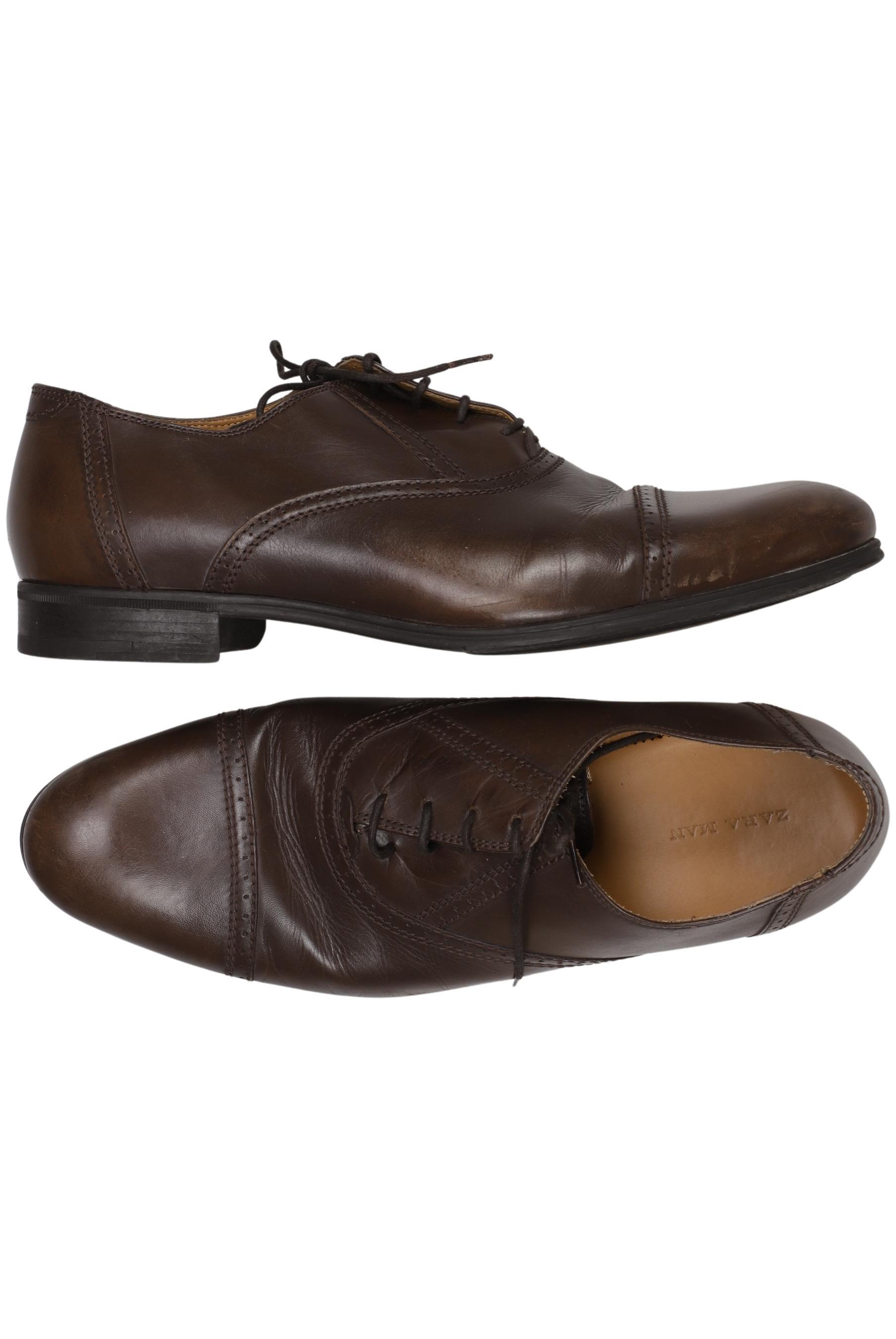 

Zara Herren Halbschuh, braun, Gr. 43