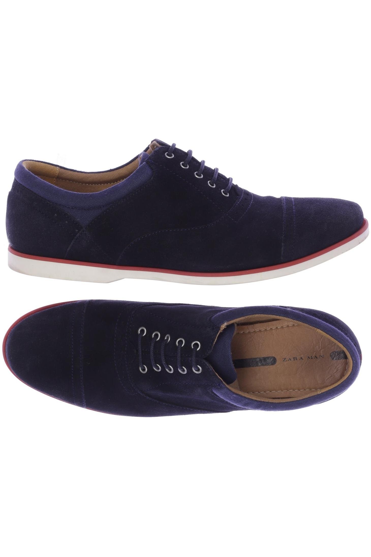 

Zara Herren Halbschuh, marineblau, Gr. 40