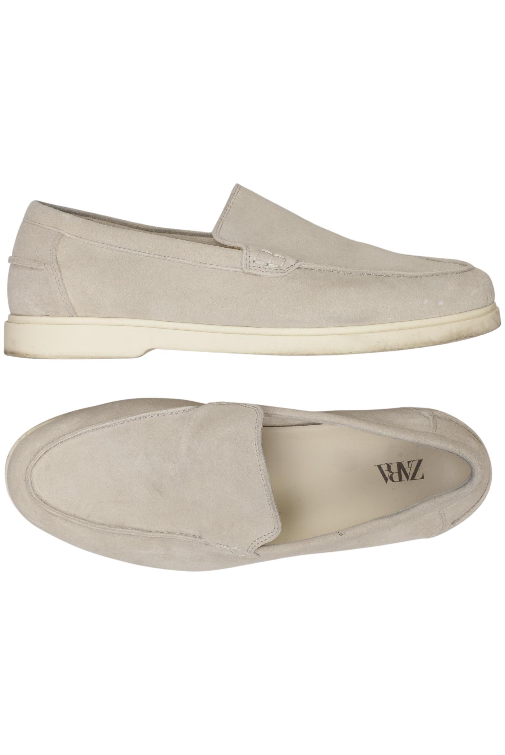 

Zara Herren Halbschuh, beige, Gr. 43