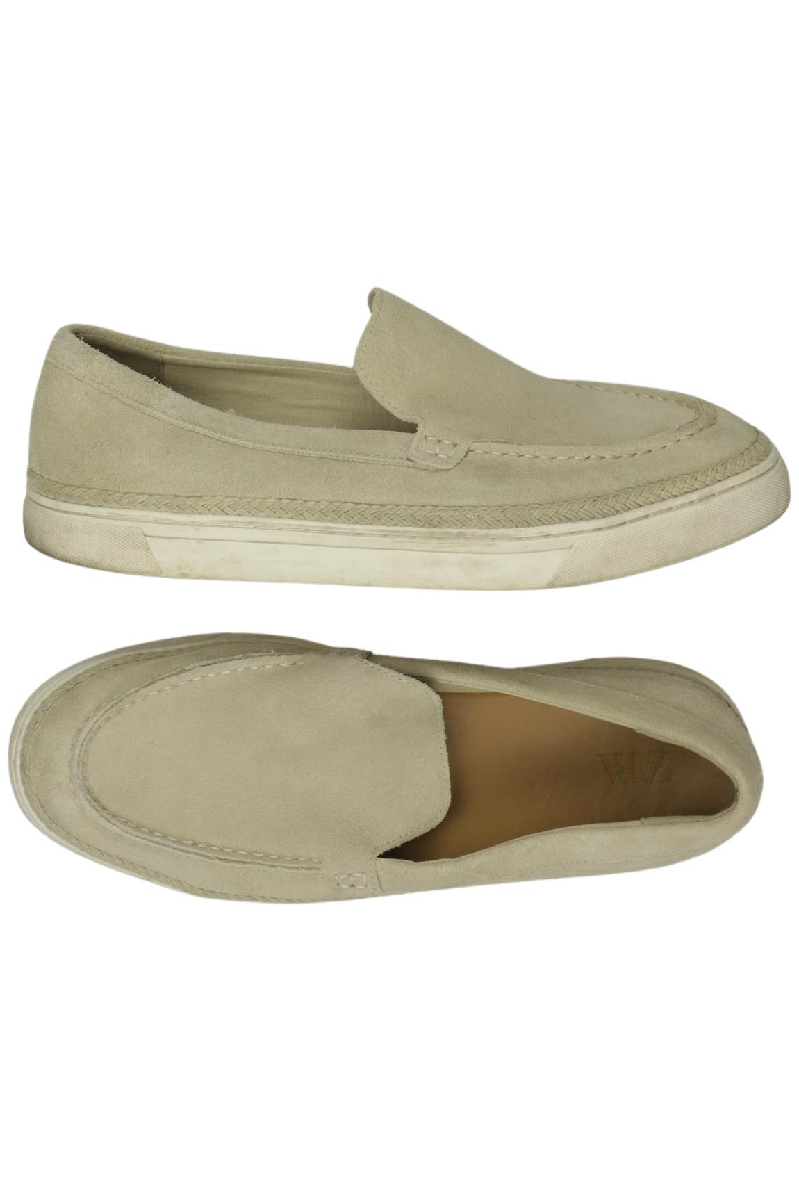 

Zara Herren Halbschuh, beige, Gr. 44