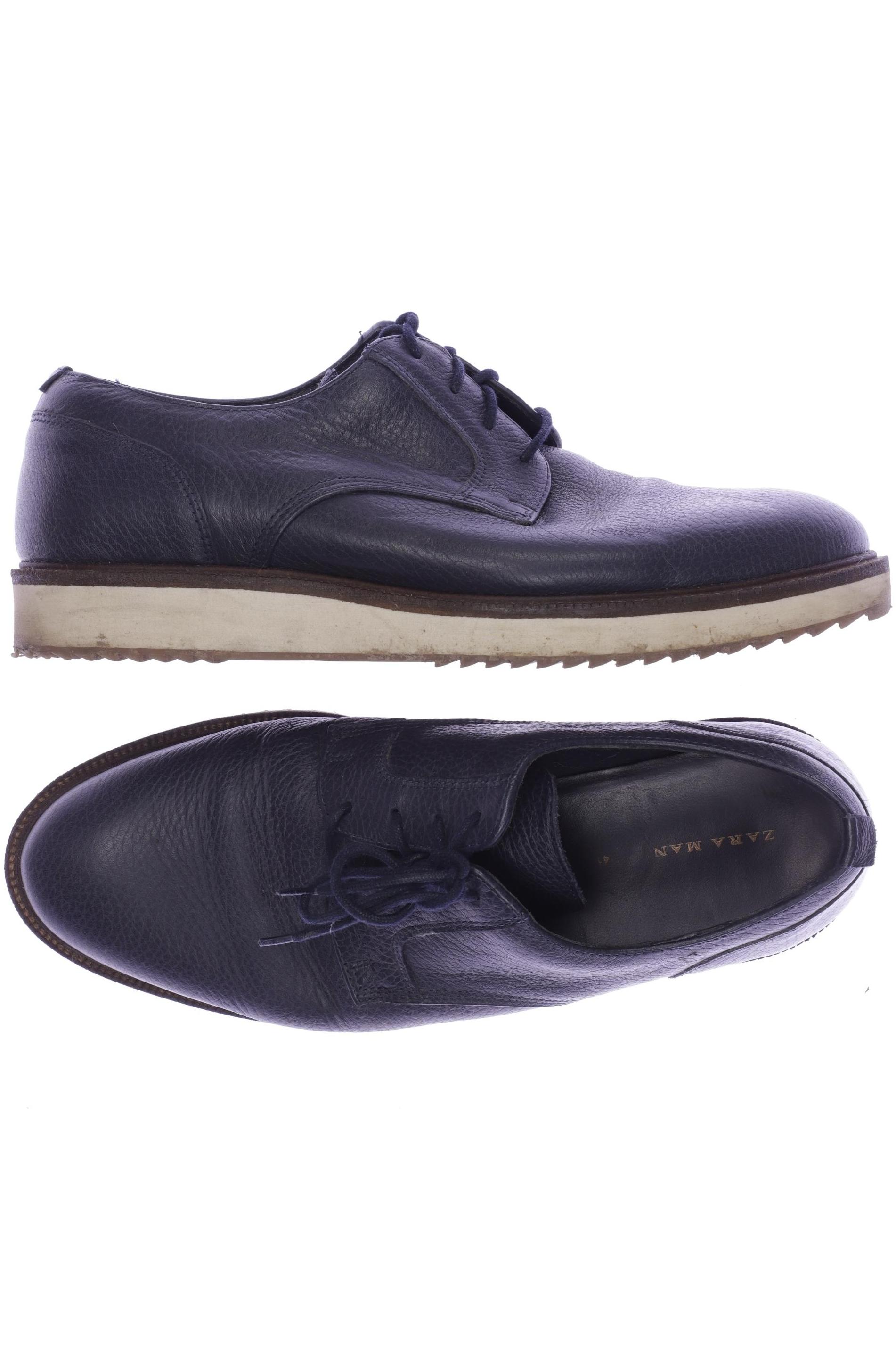 

Zara Herren Halbschuh, marineblau, Gr. 41